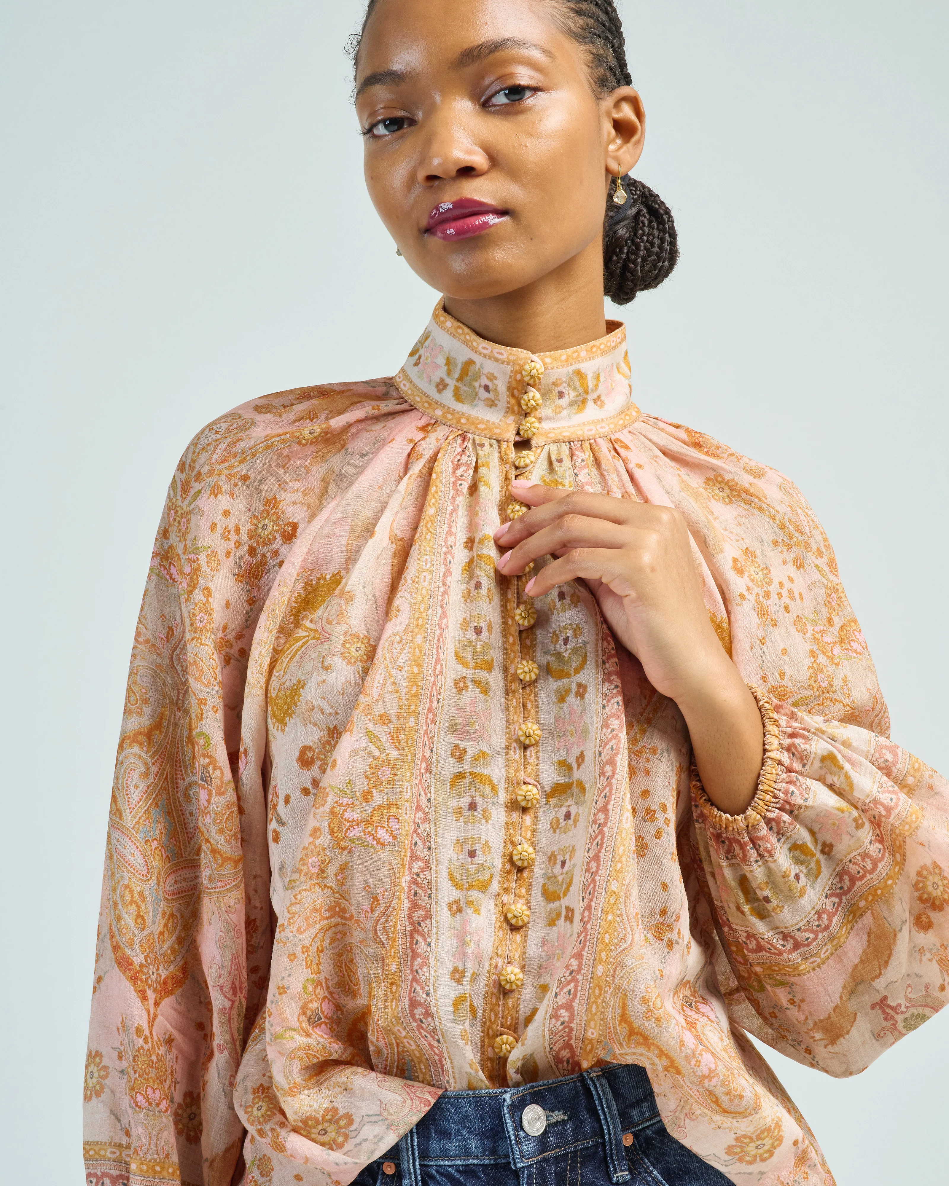 acacia billow blouse - Image 5