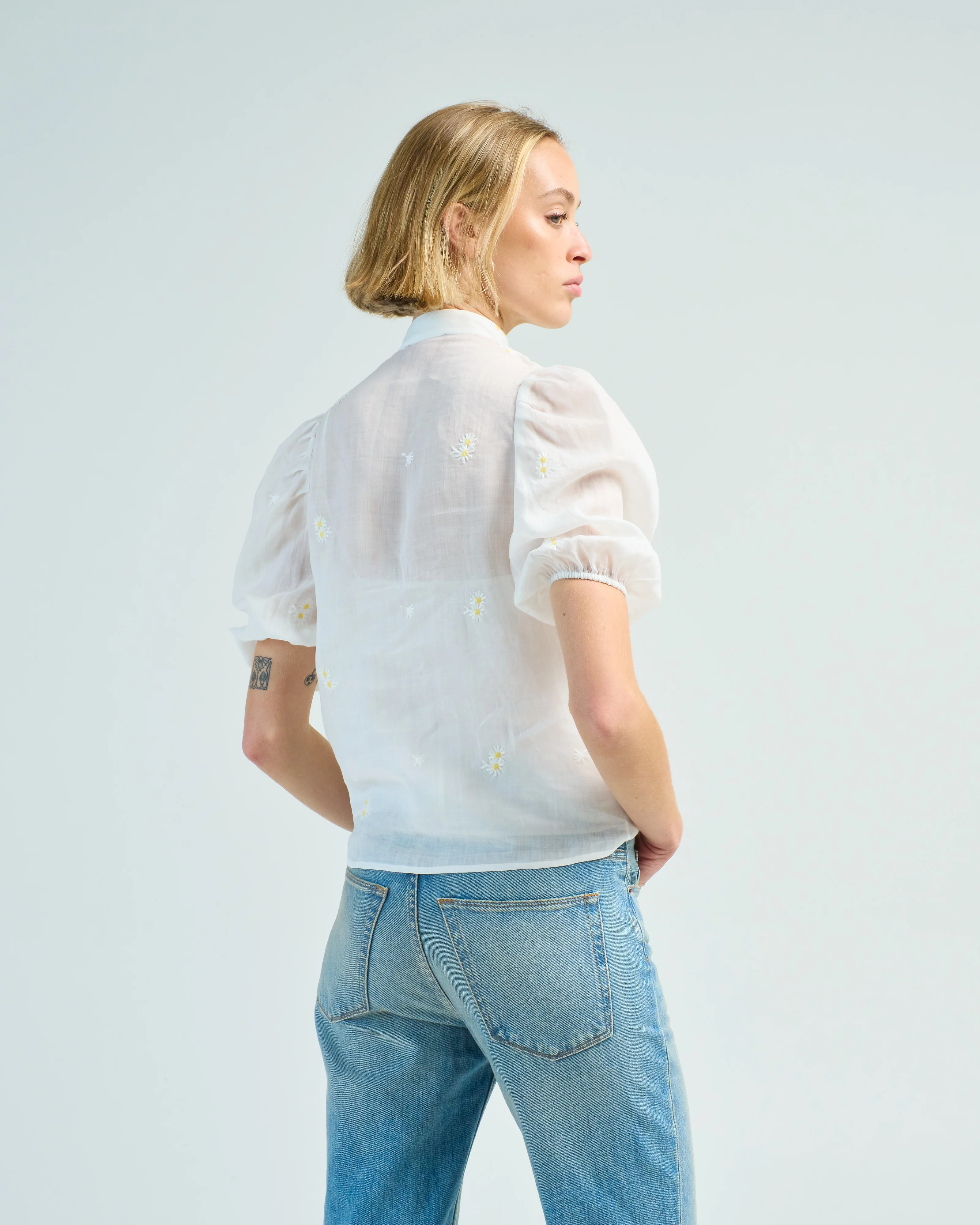 acacia embroidered blouse - Image 5