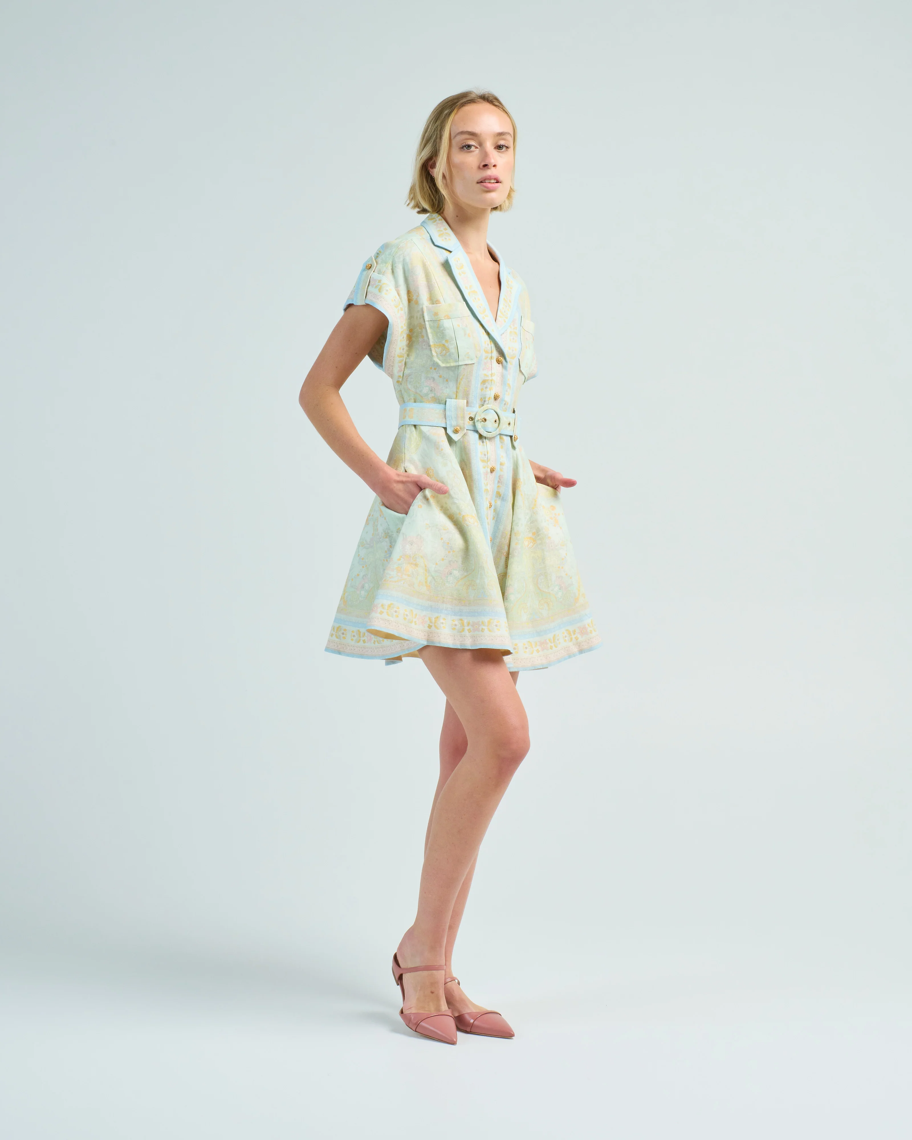 acacia mini shirt dress - Image 2