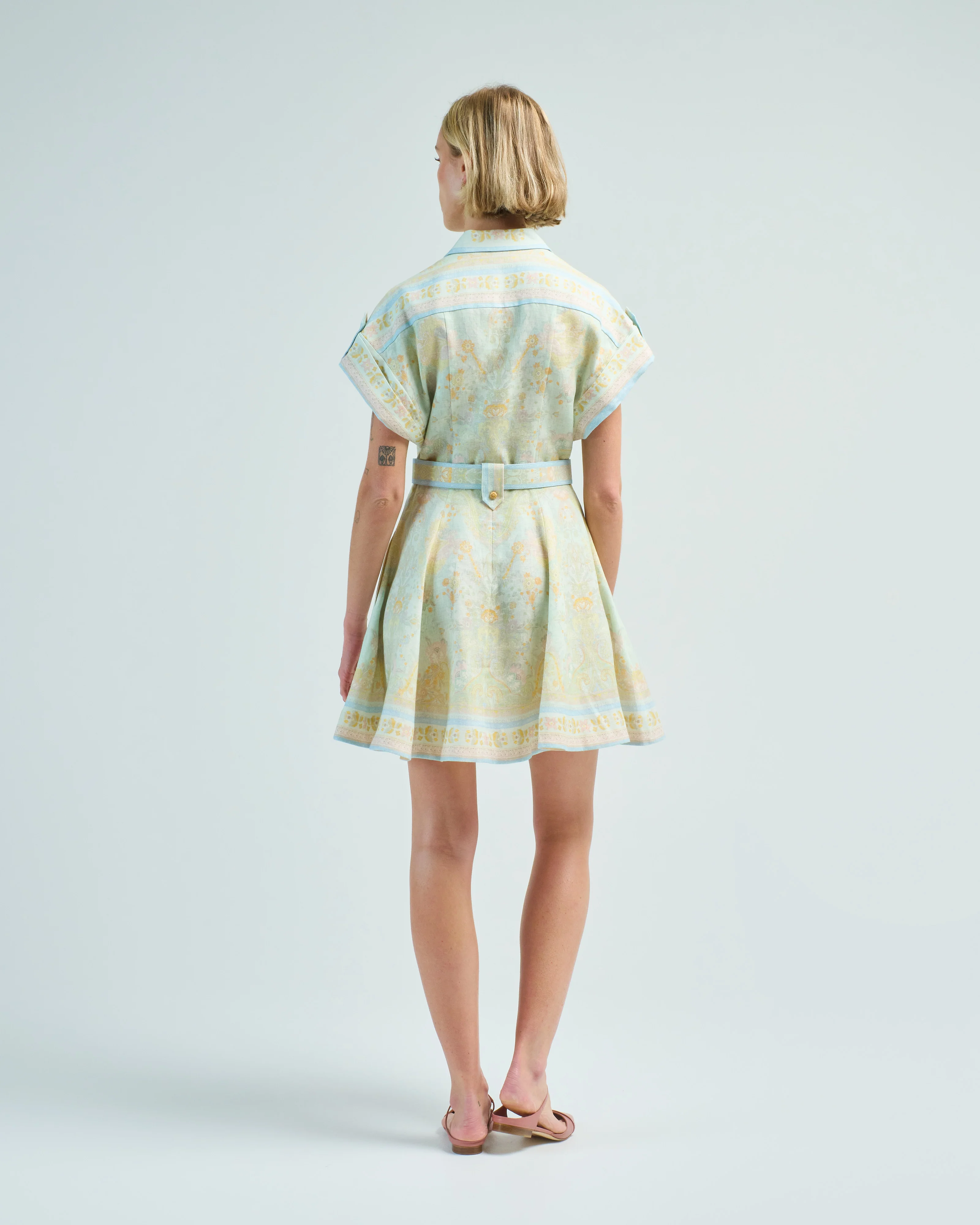 acacia mini shirt dress - Image 4