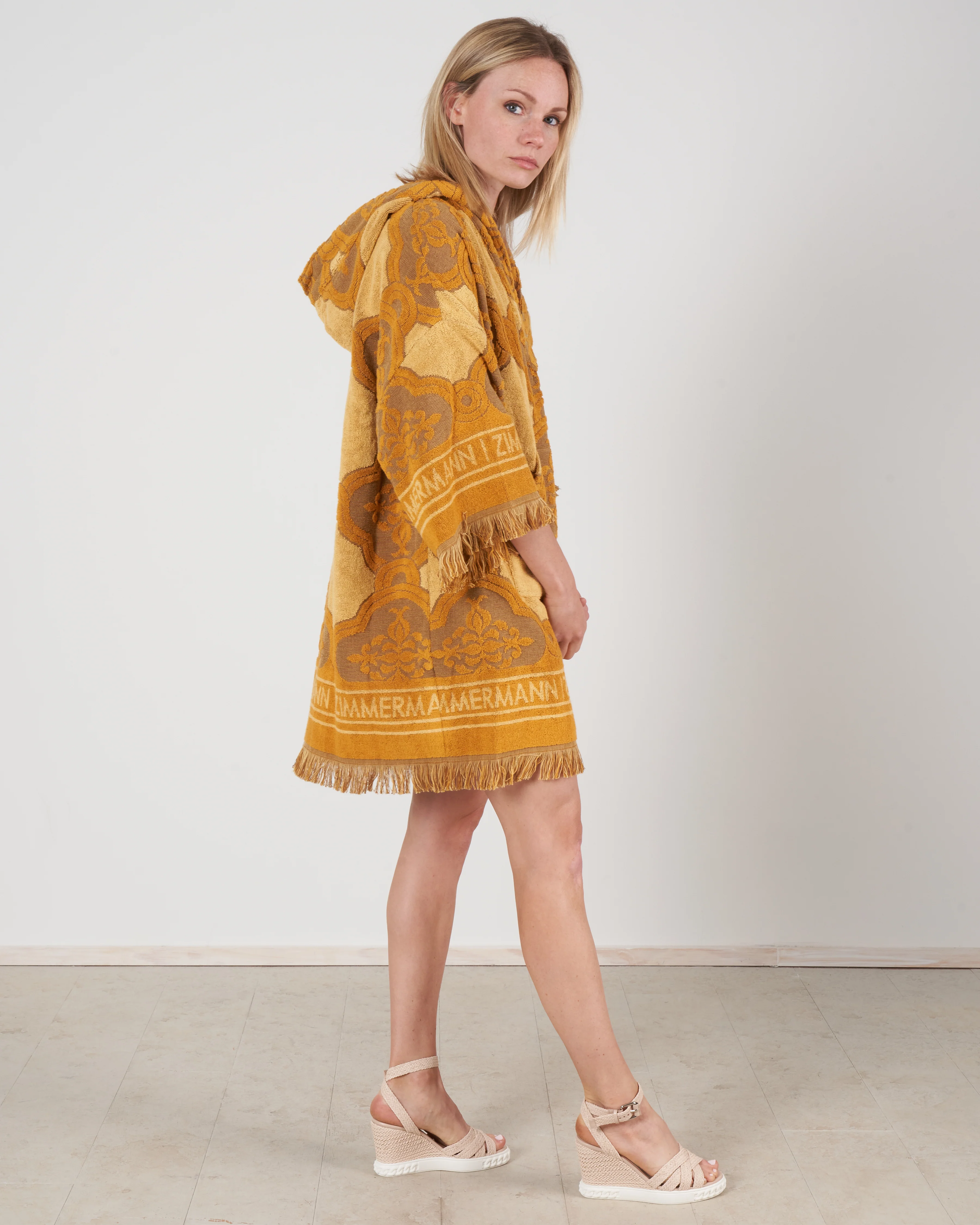 aliane terry towel dress - mustard mtd - Image 3