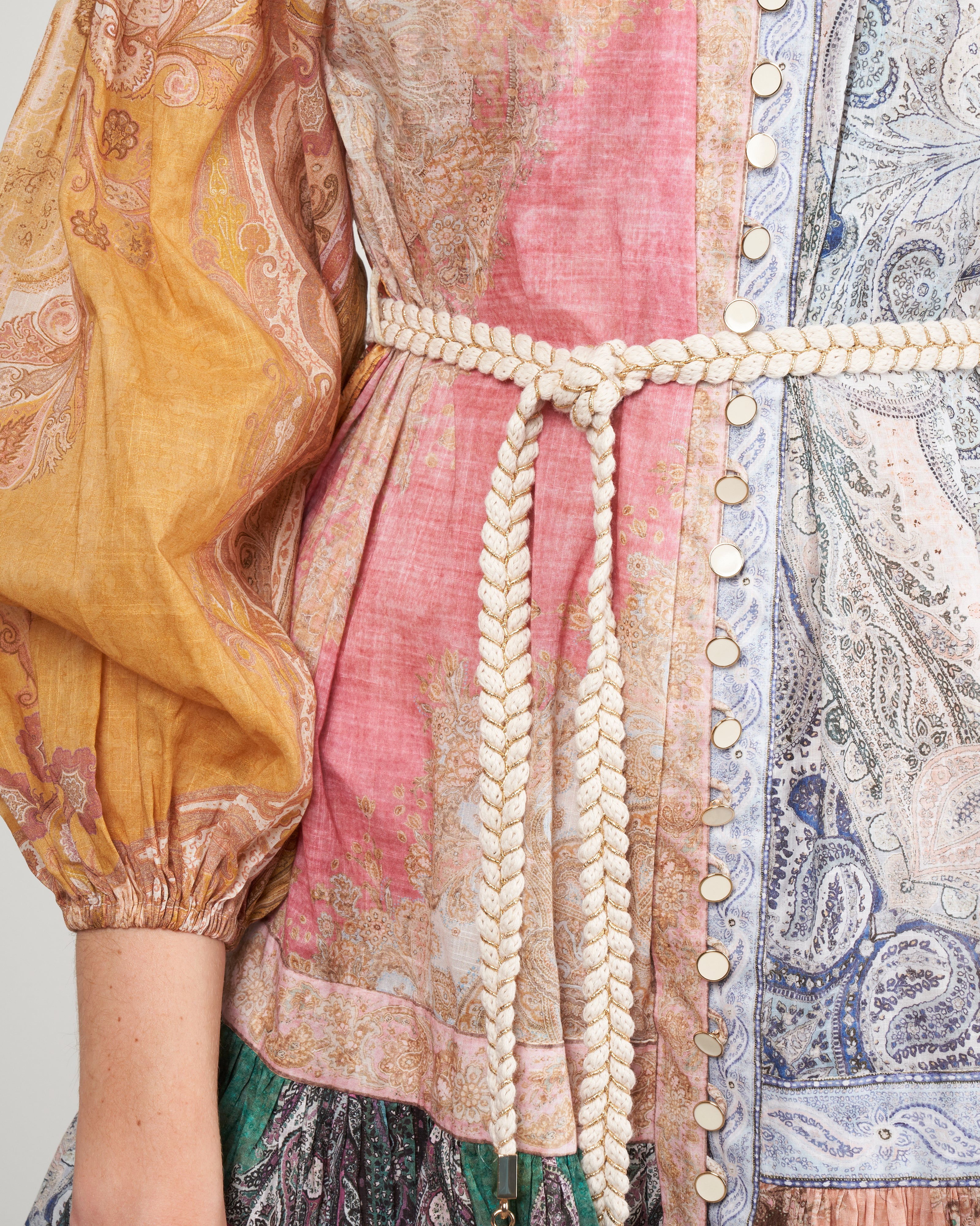 anneke spliced lantern mini - indigo paisley - Image 4