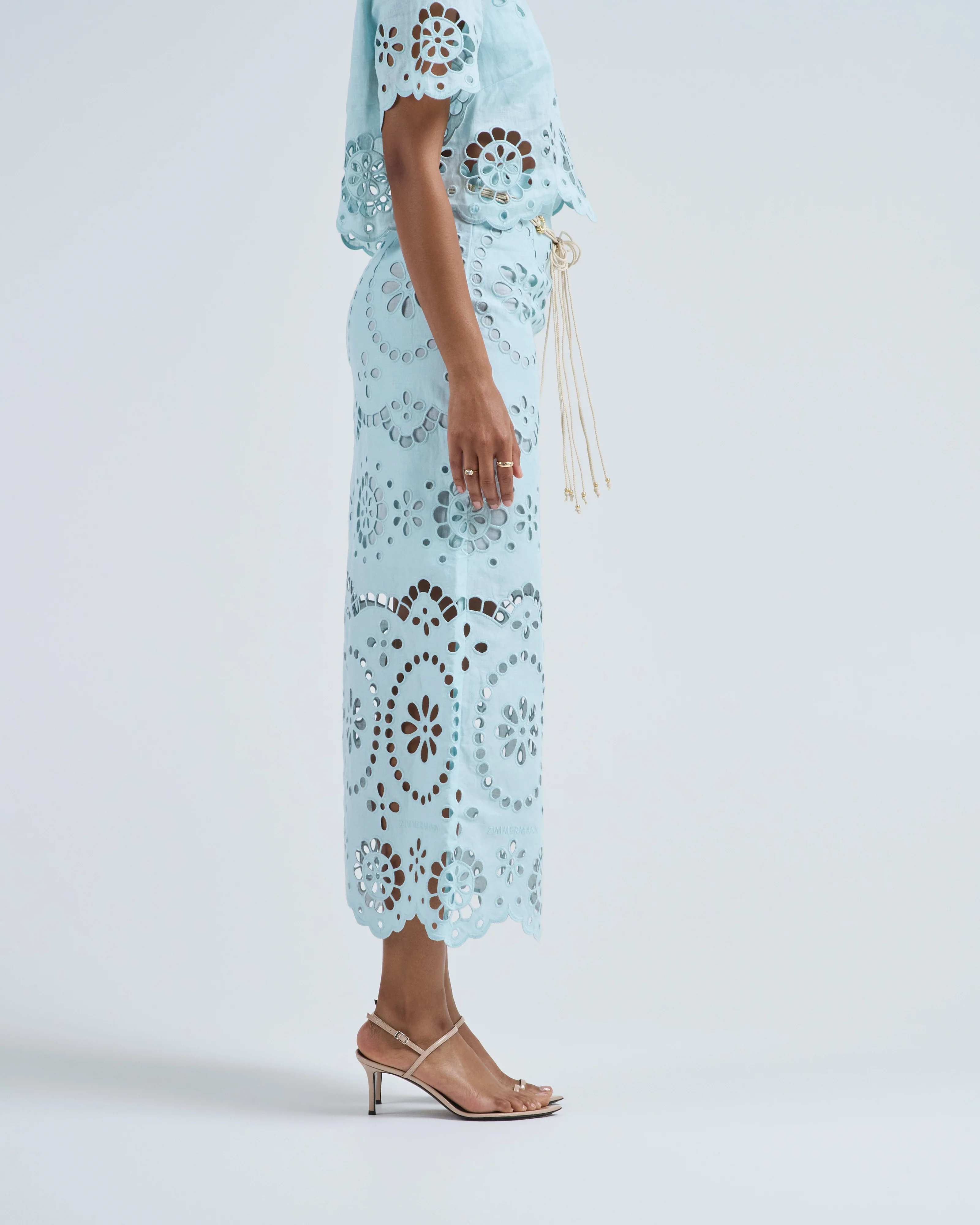 awaken embroidered skirt - Image 4