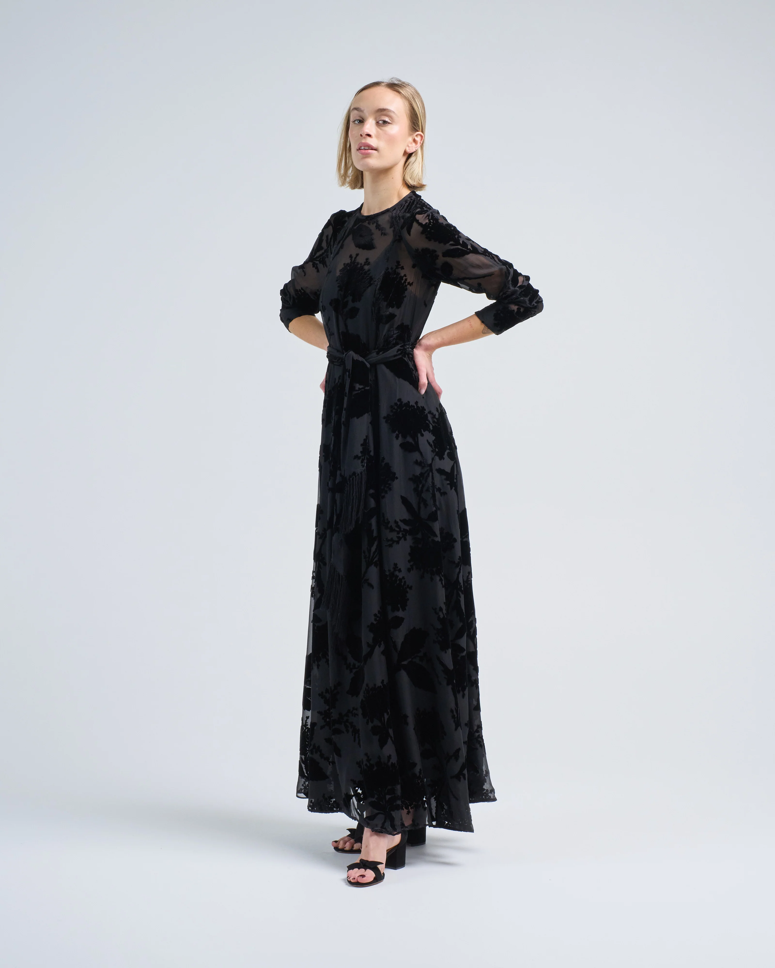 burnout sheath dress - Image 4
