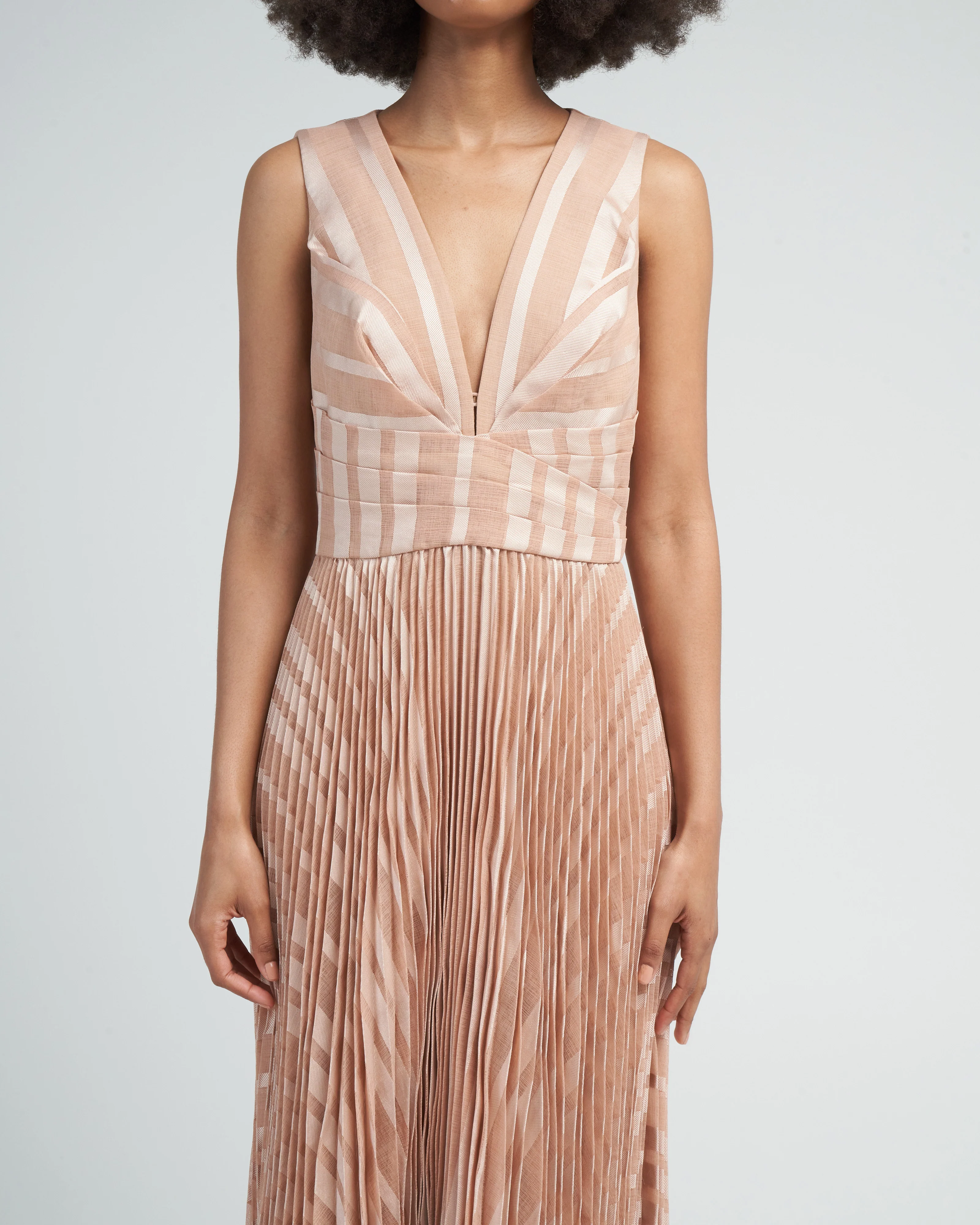 burnout sunray midi - nude - Image 5