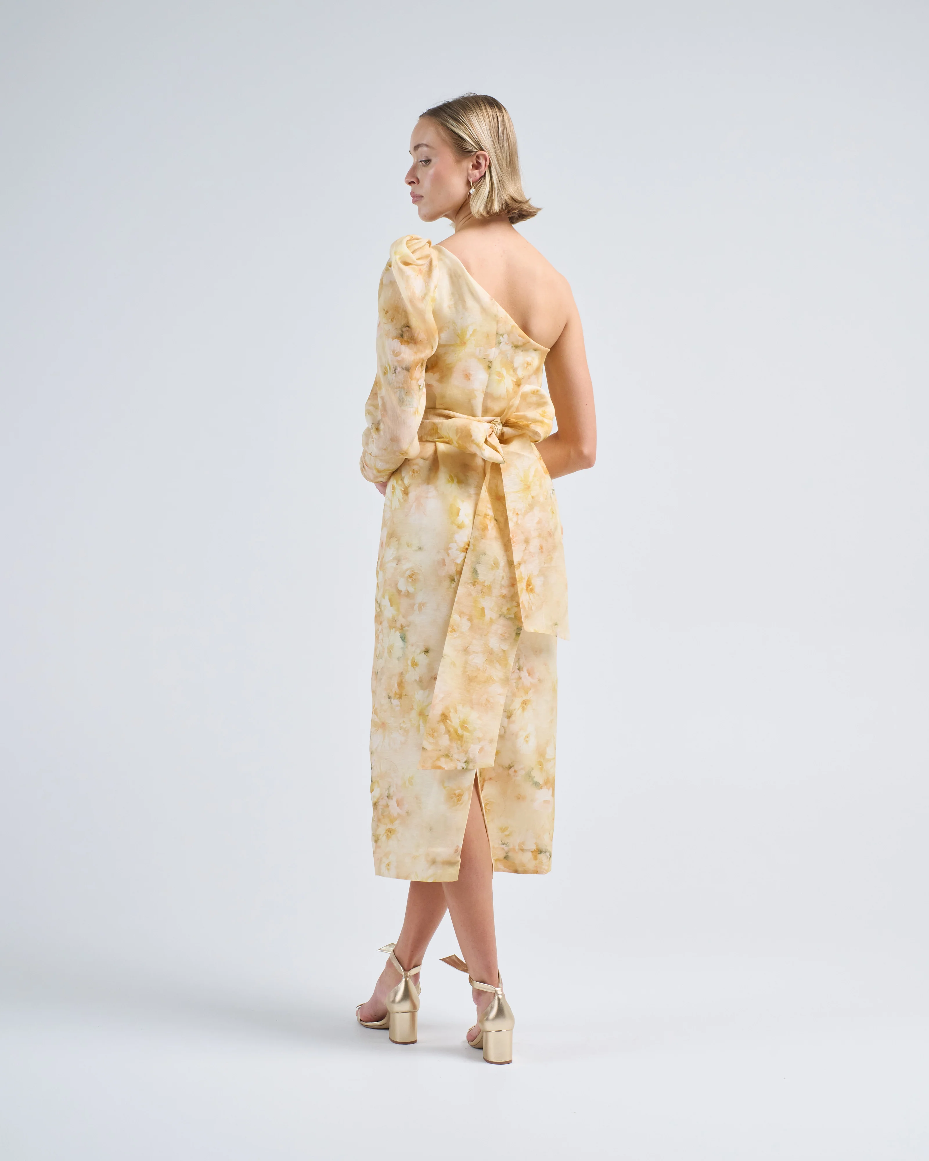 crush asymmetrical midi dress - Image 2