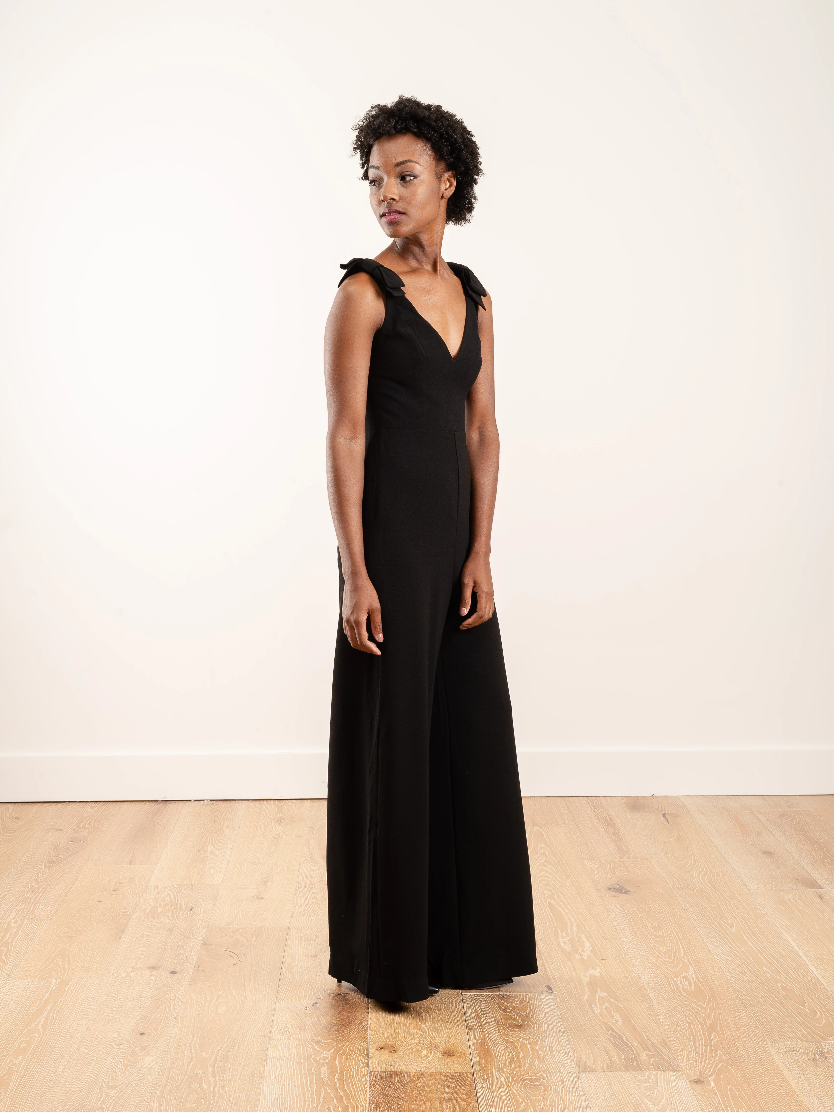 espionage bow jumpsuit - black - Image 3