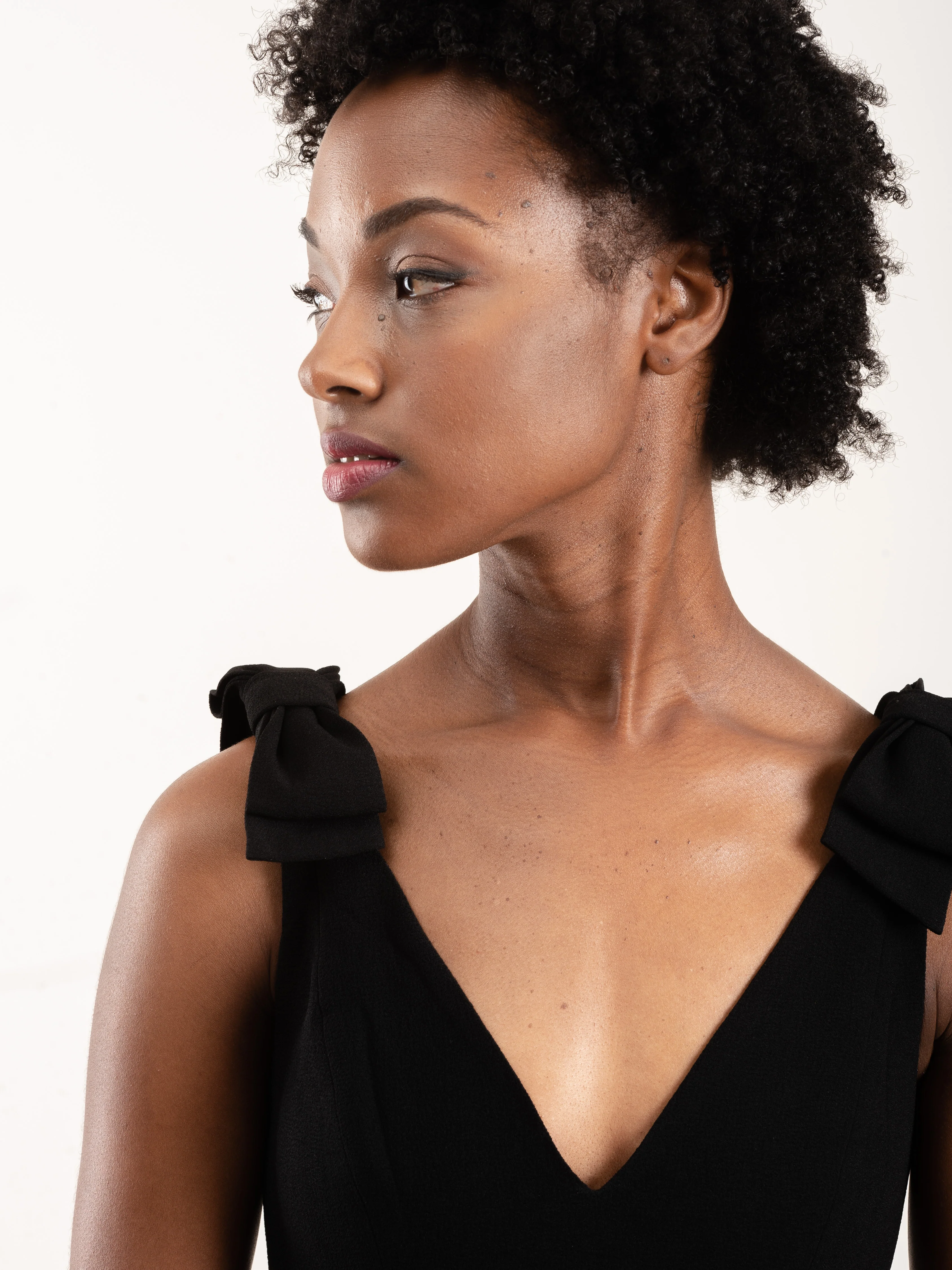 espionage bow jumpsuit - black - Image 6