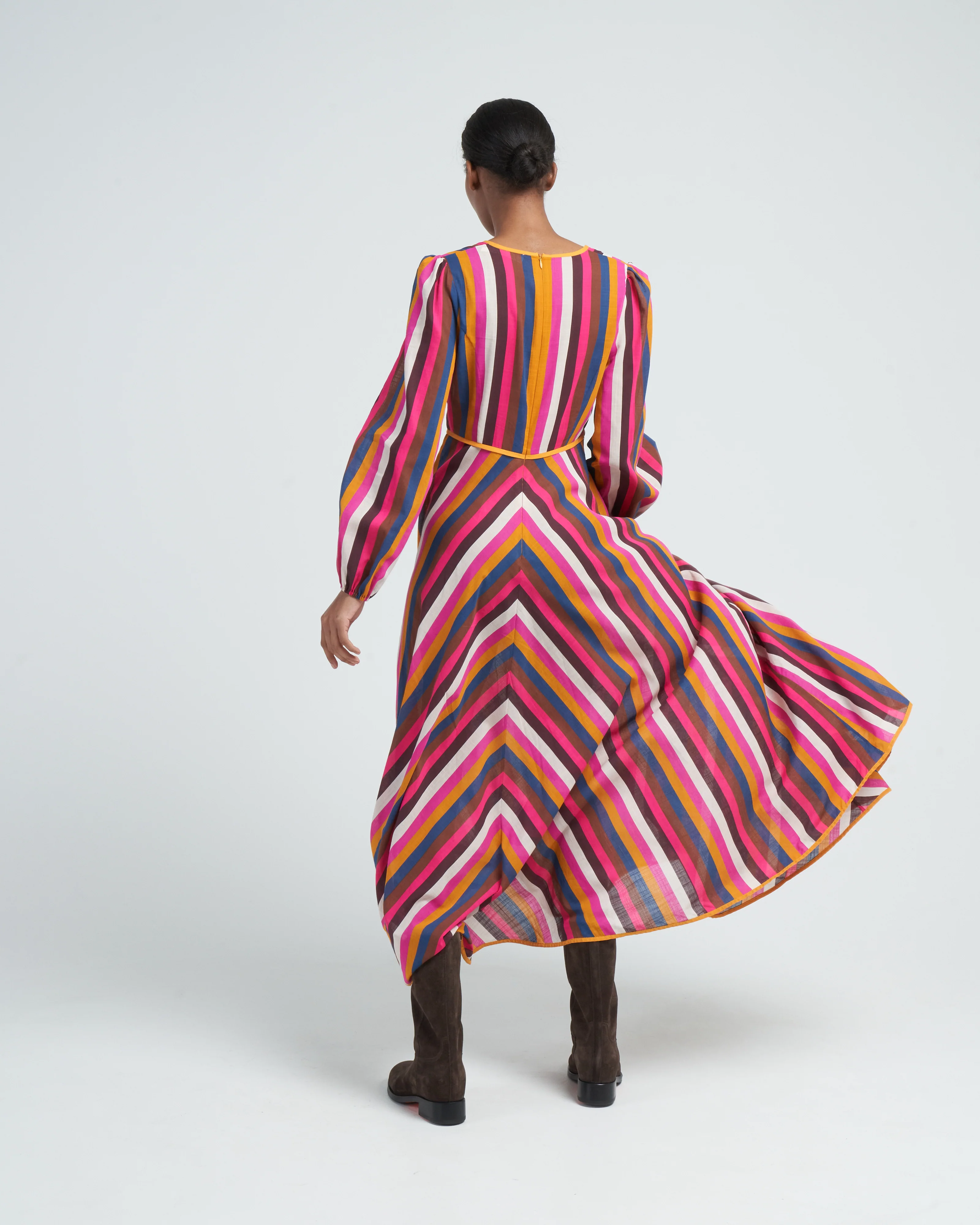 ginger lunge dress - multi - Image 4