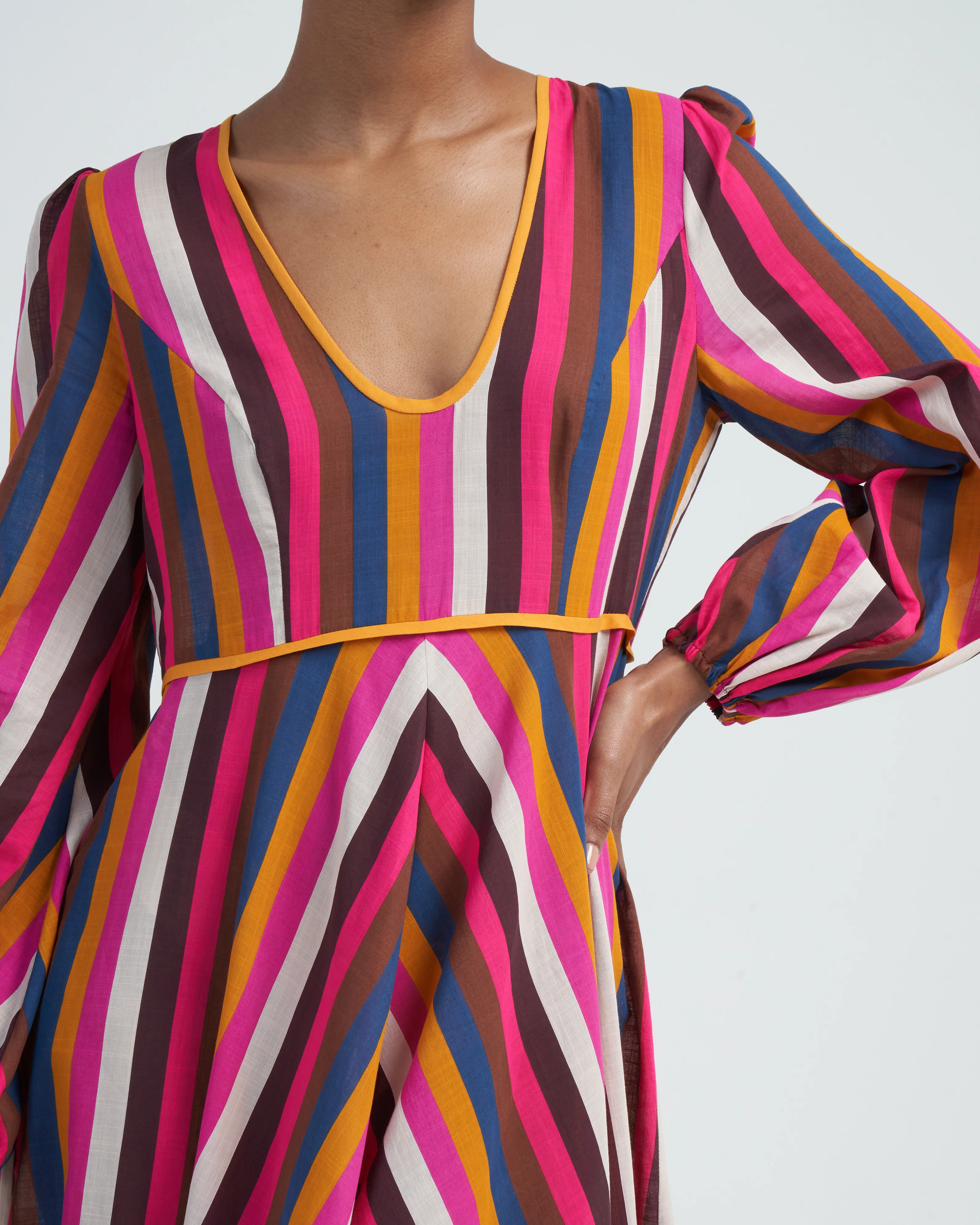 ginger lunge dress - multi - Image 5