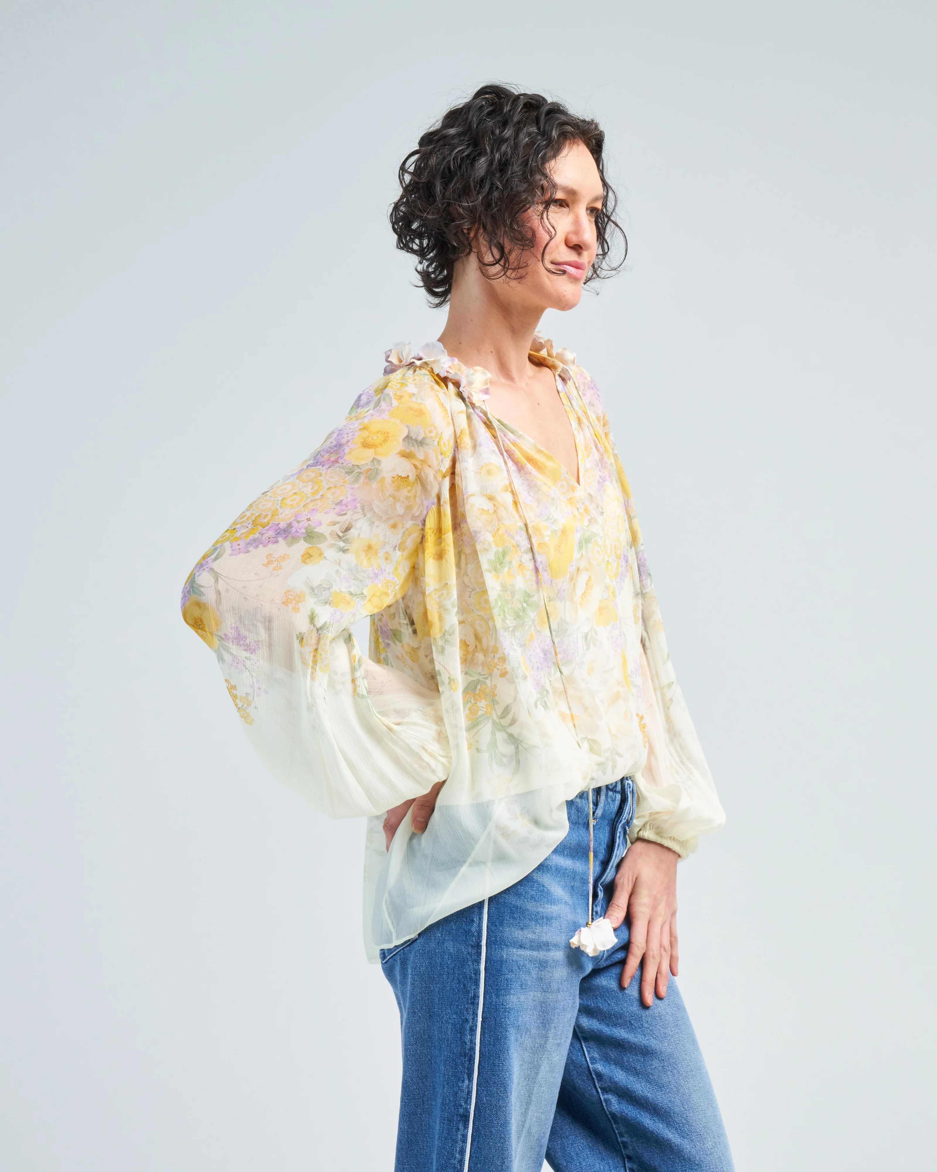 harmony billow blouse - Image 4