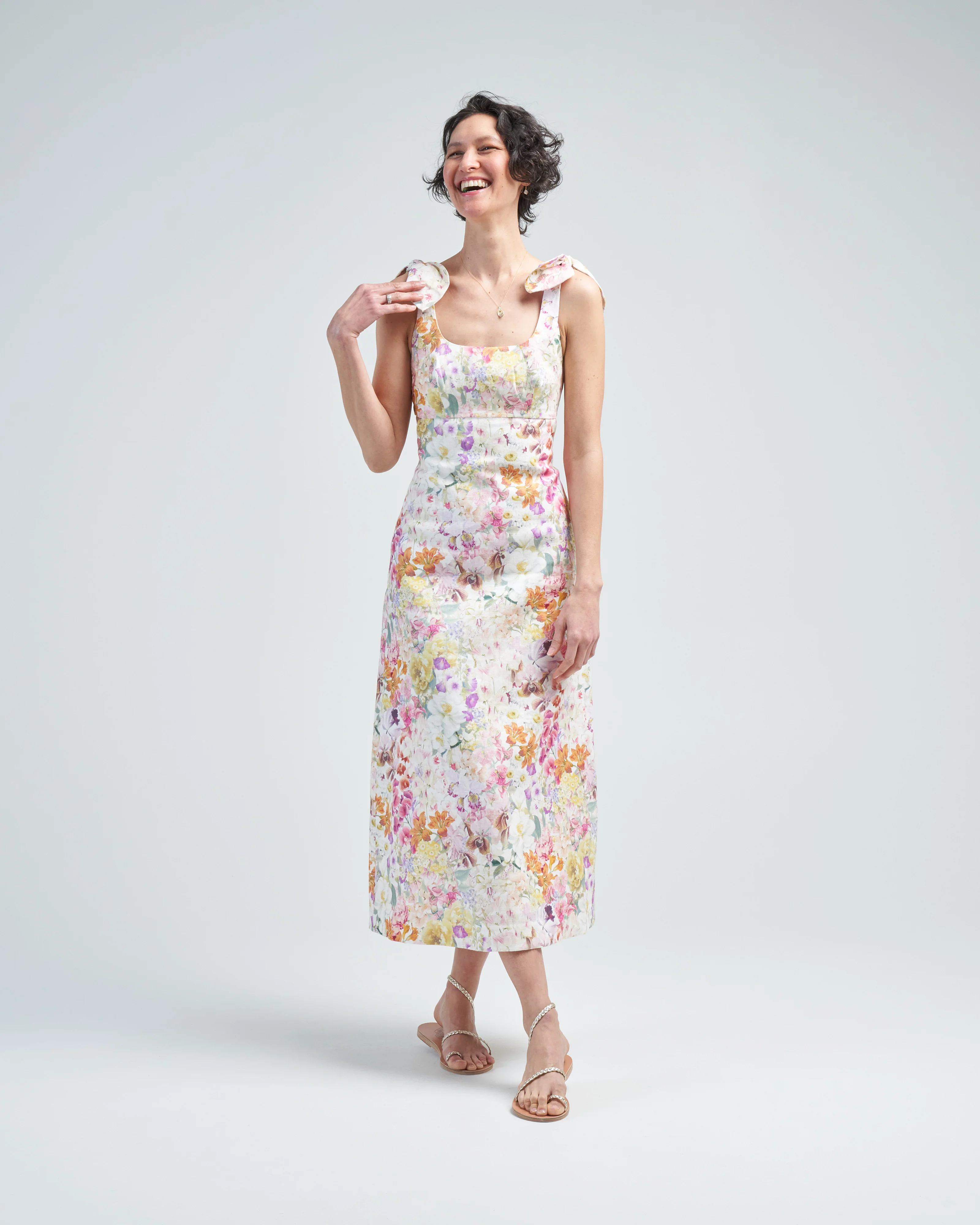 harmony tie shoulder midi - Image 3