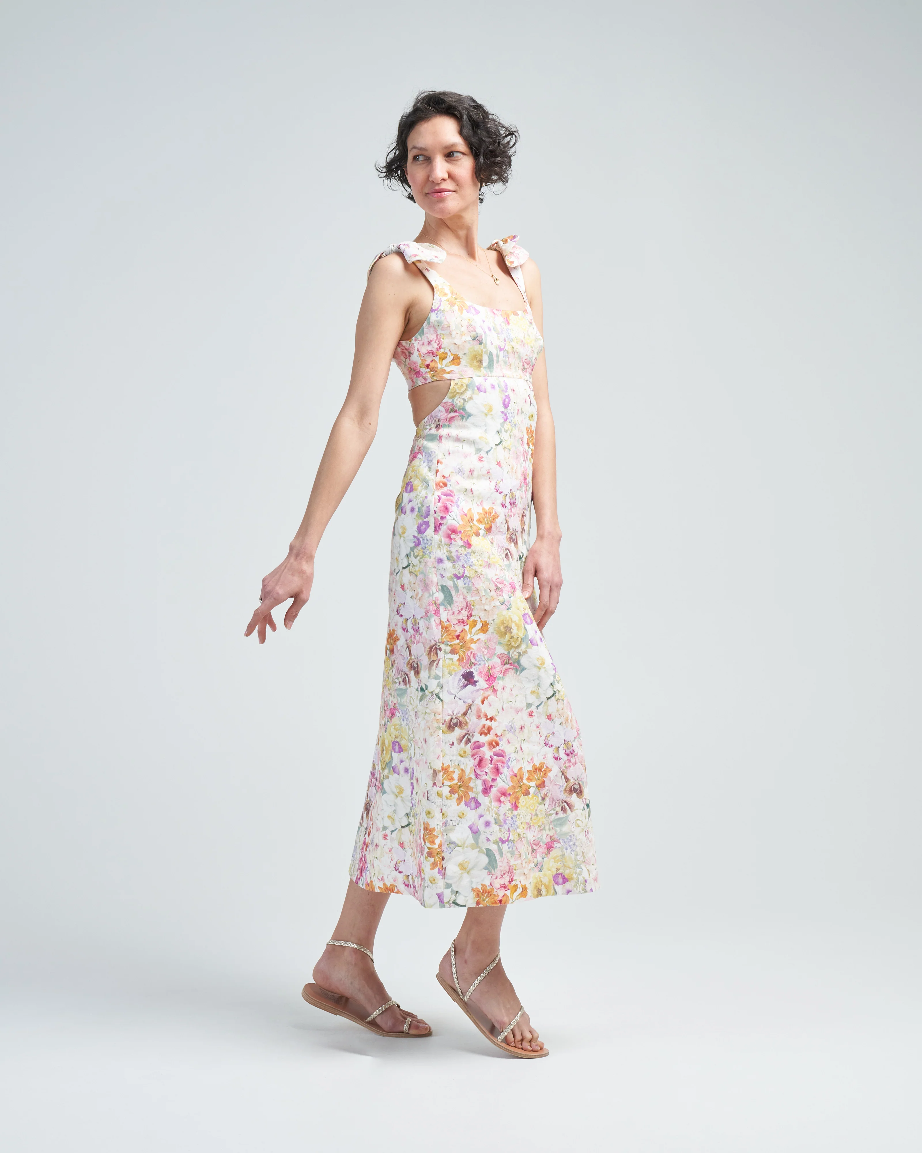 harmony tie shoulder midi - Image 4