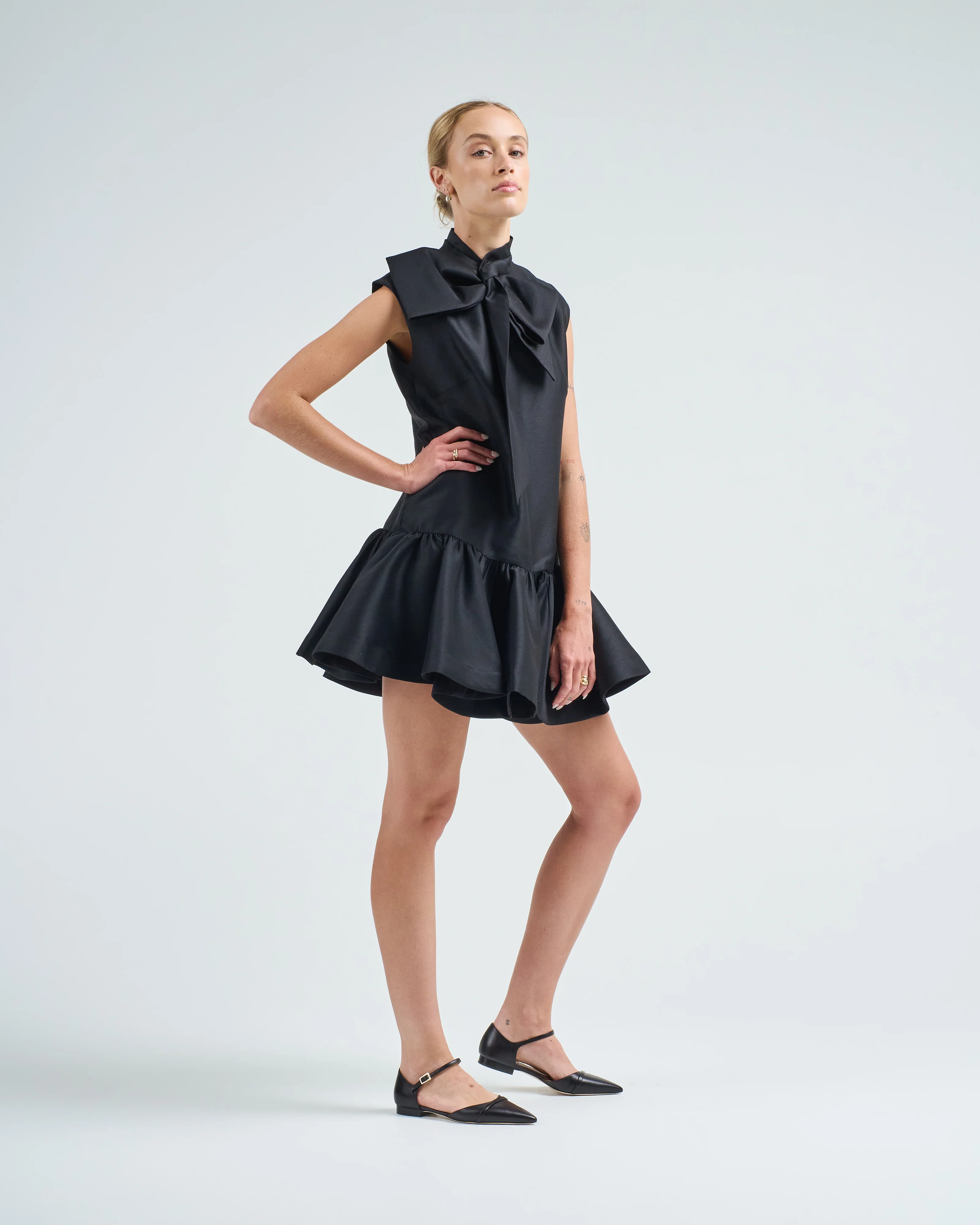 hypnotic bow mini dress - Image 4