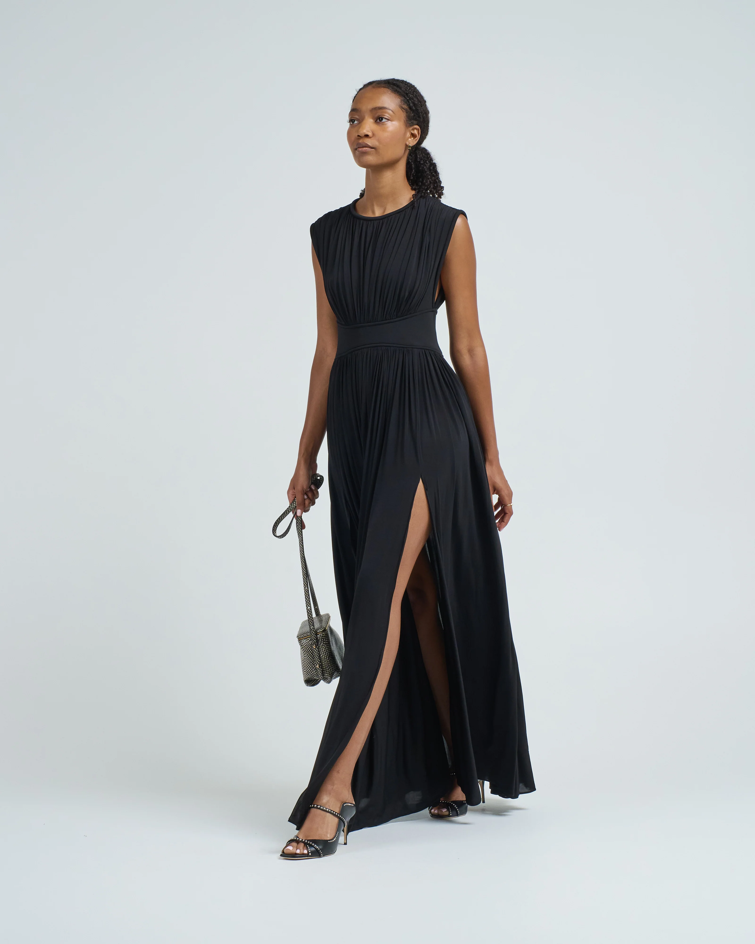 hypnotic column dress