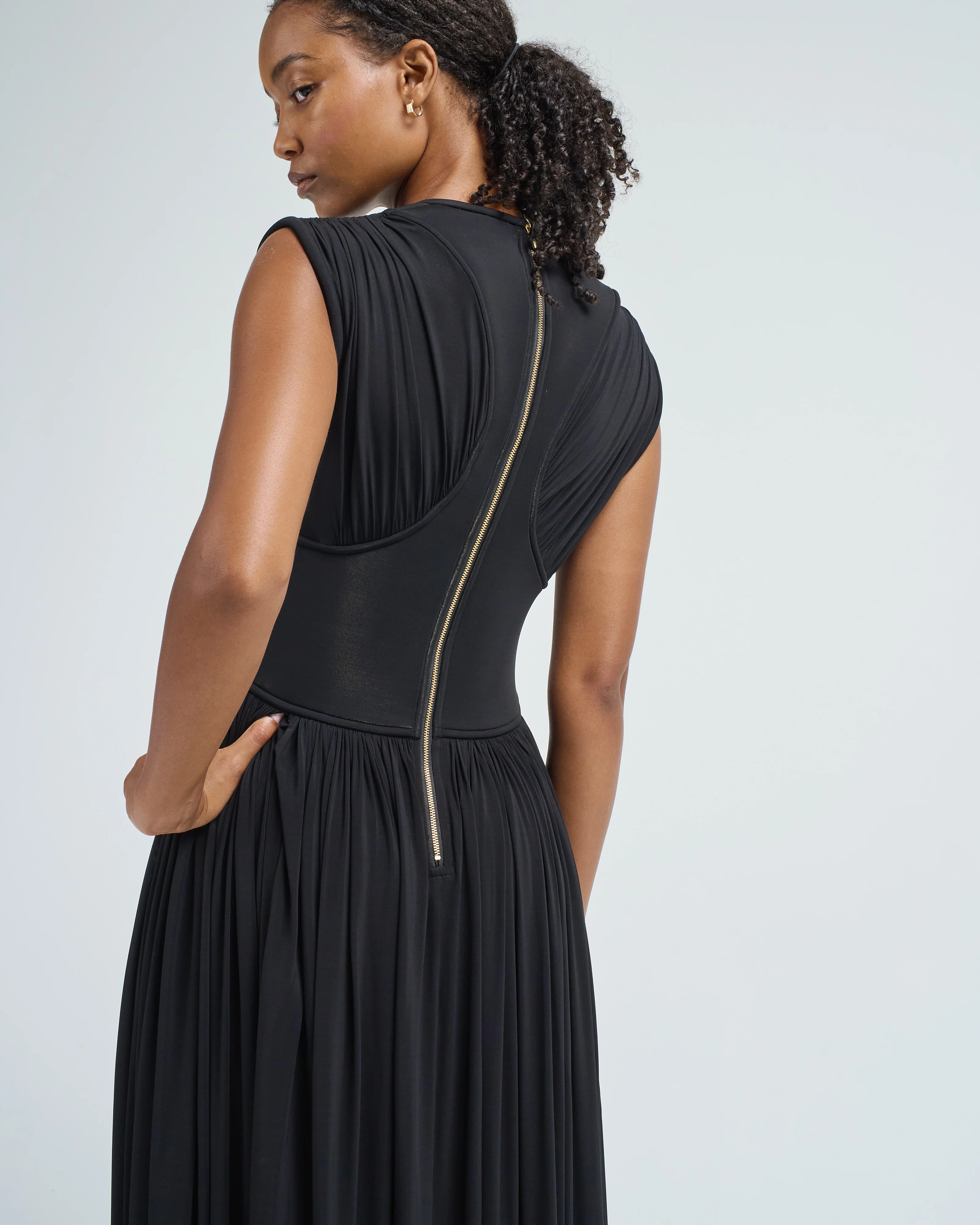 hypnotic column dress - Image 2