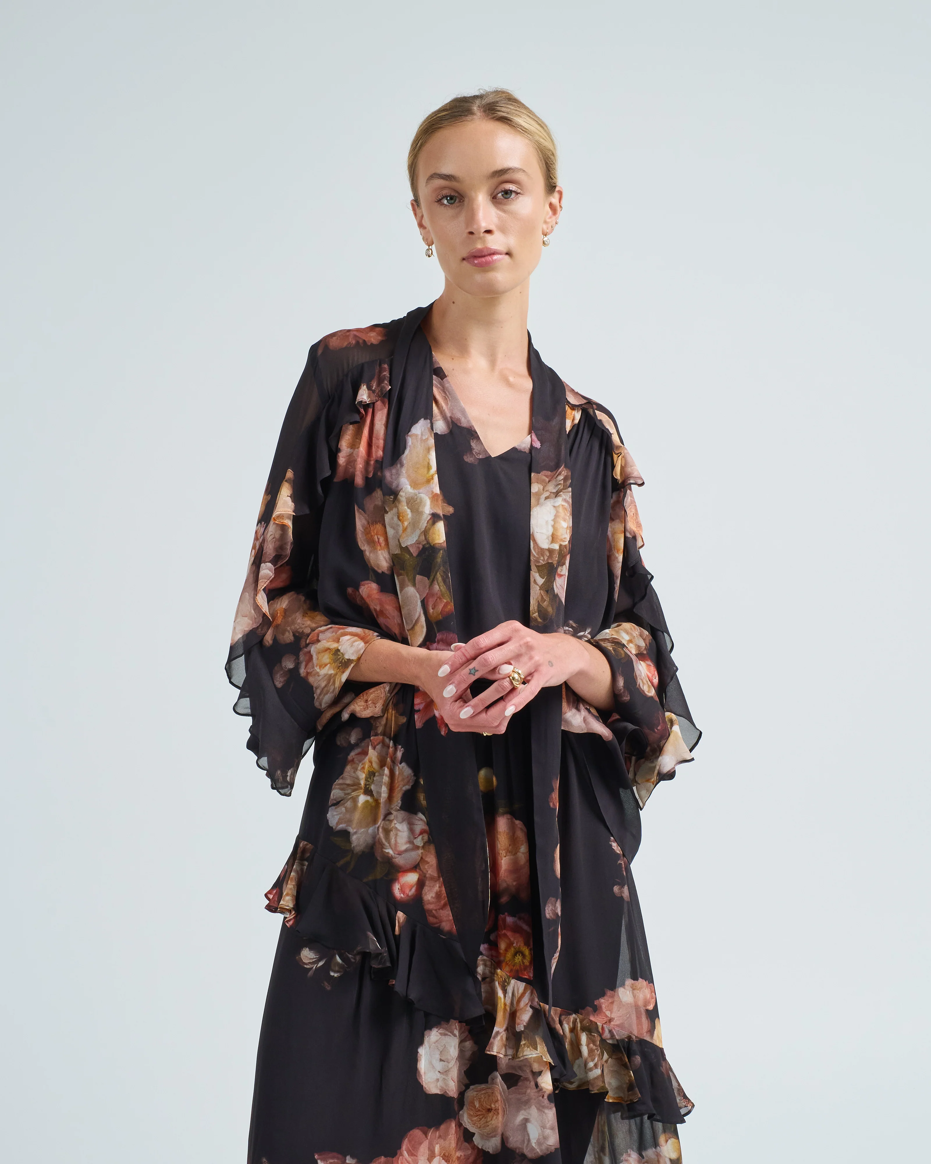 hypnotic flutter blouse - Image 2