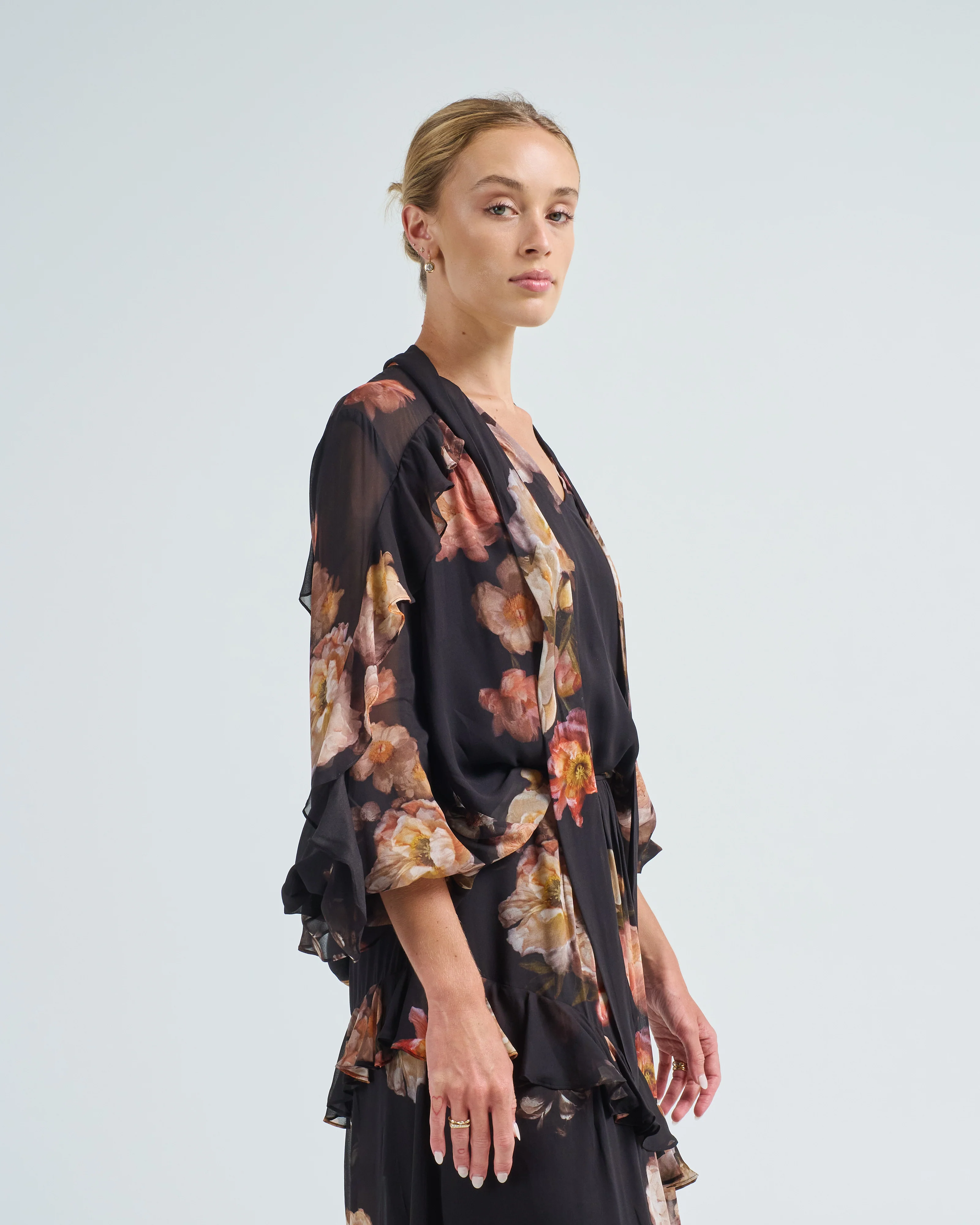 hypnotic flutter blouse - Image 3