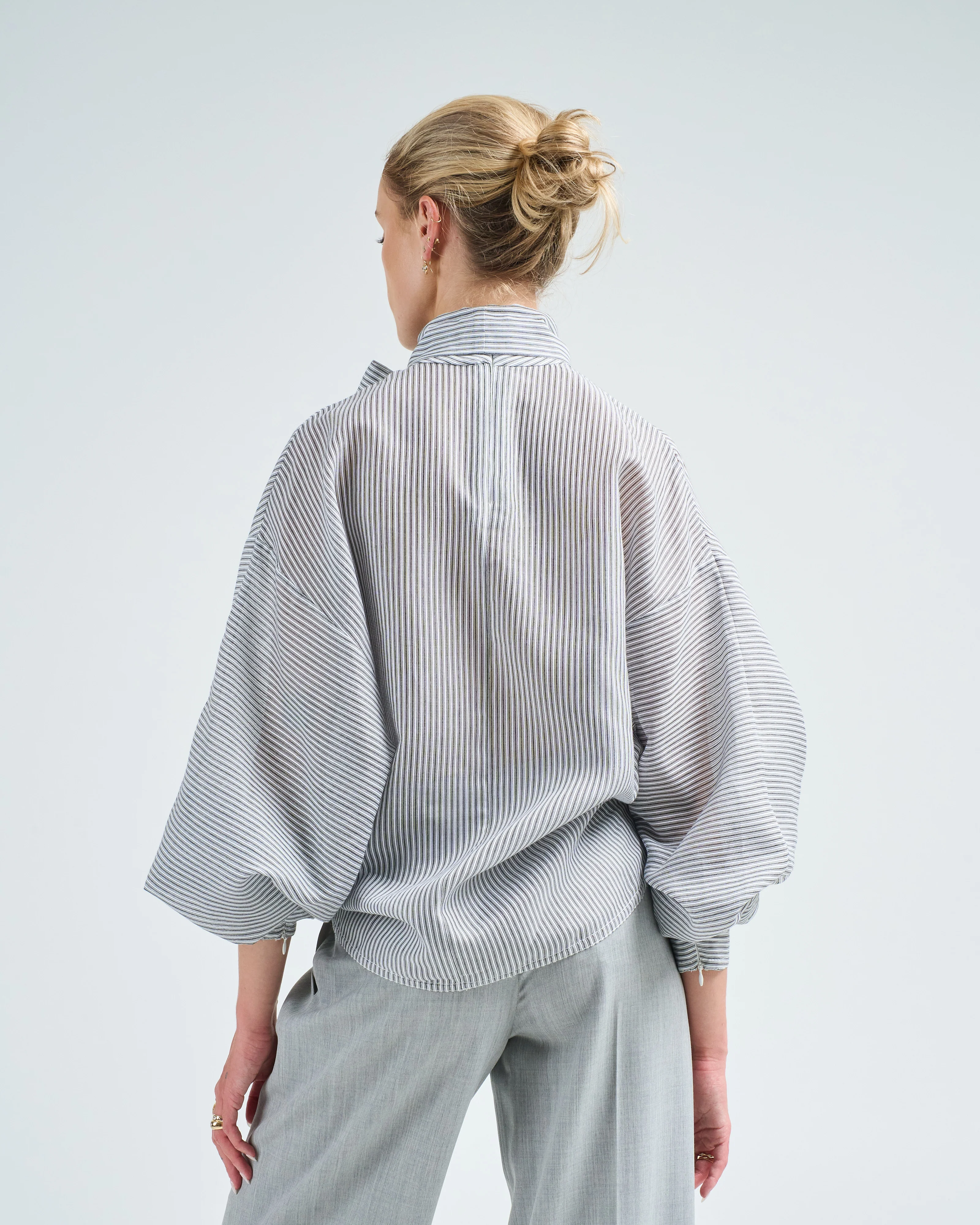 hypnotic striped blouse - Image 4