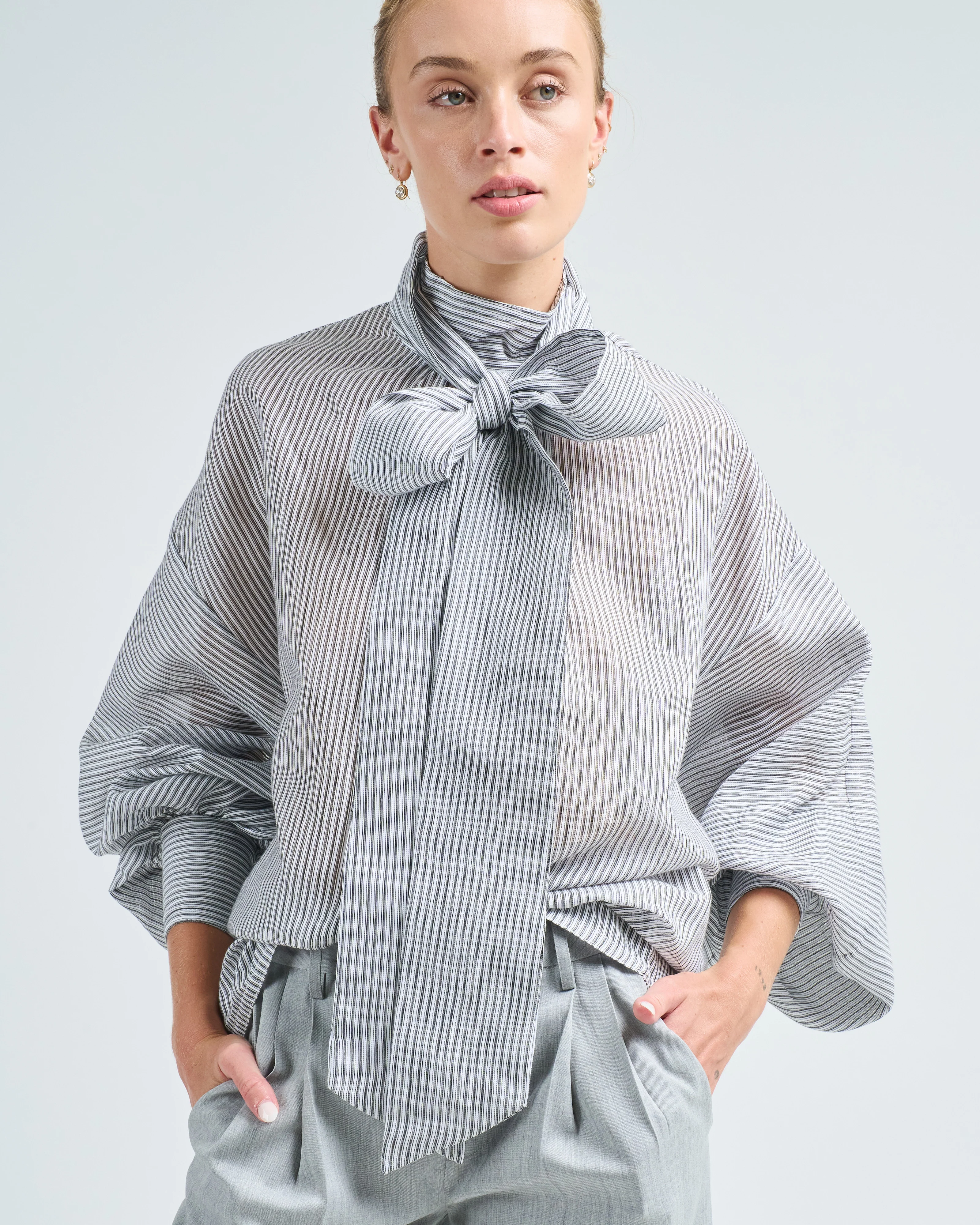 hypnotic striped blouse - Image 5