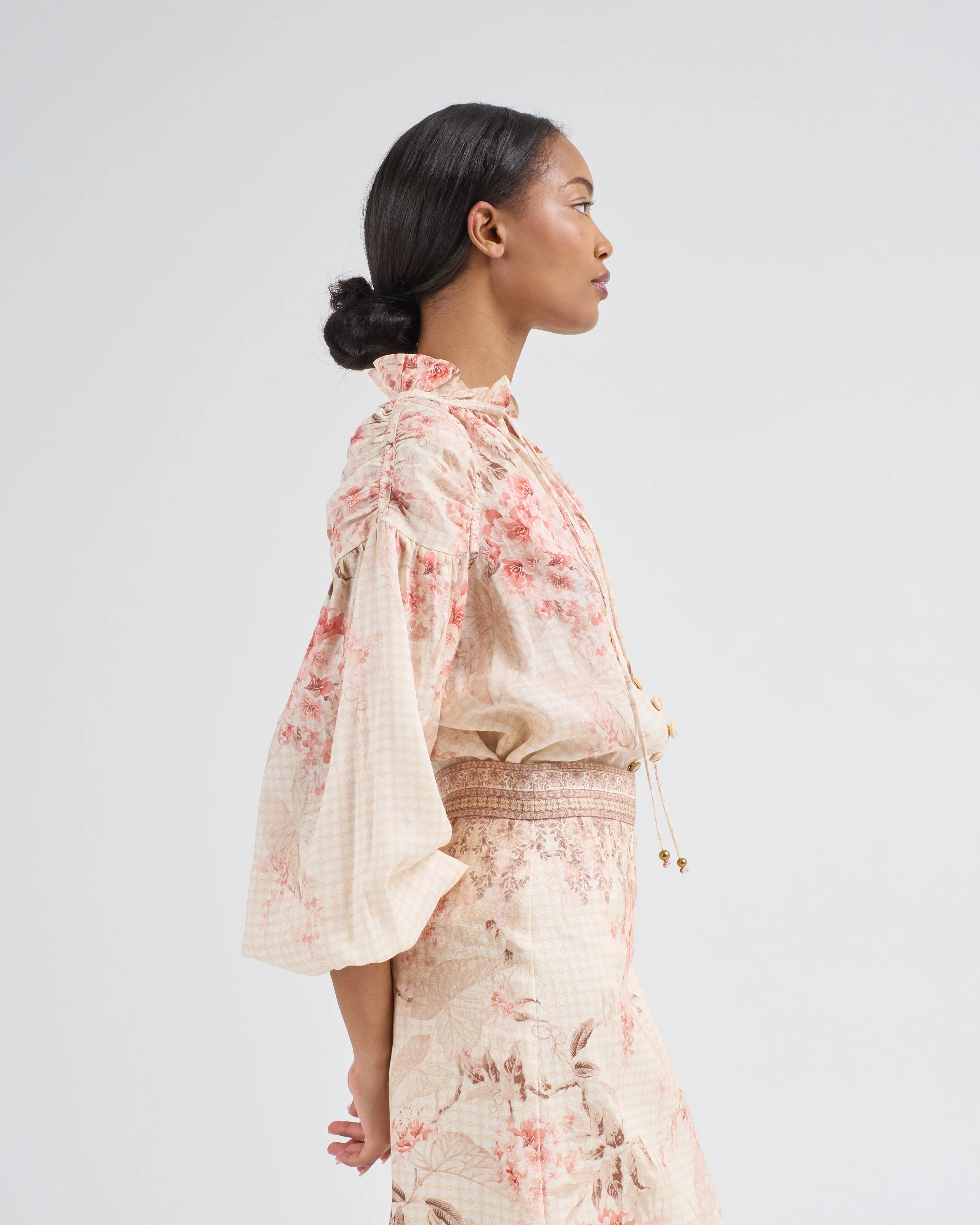 illuminate billow blouse - Image 3