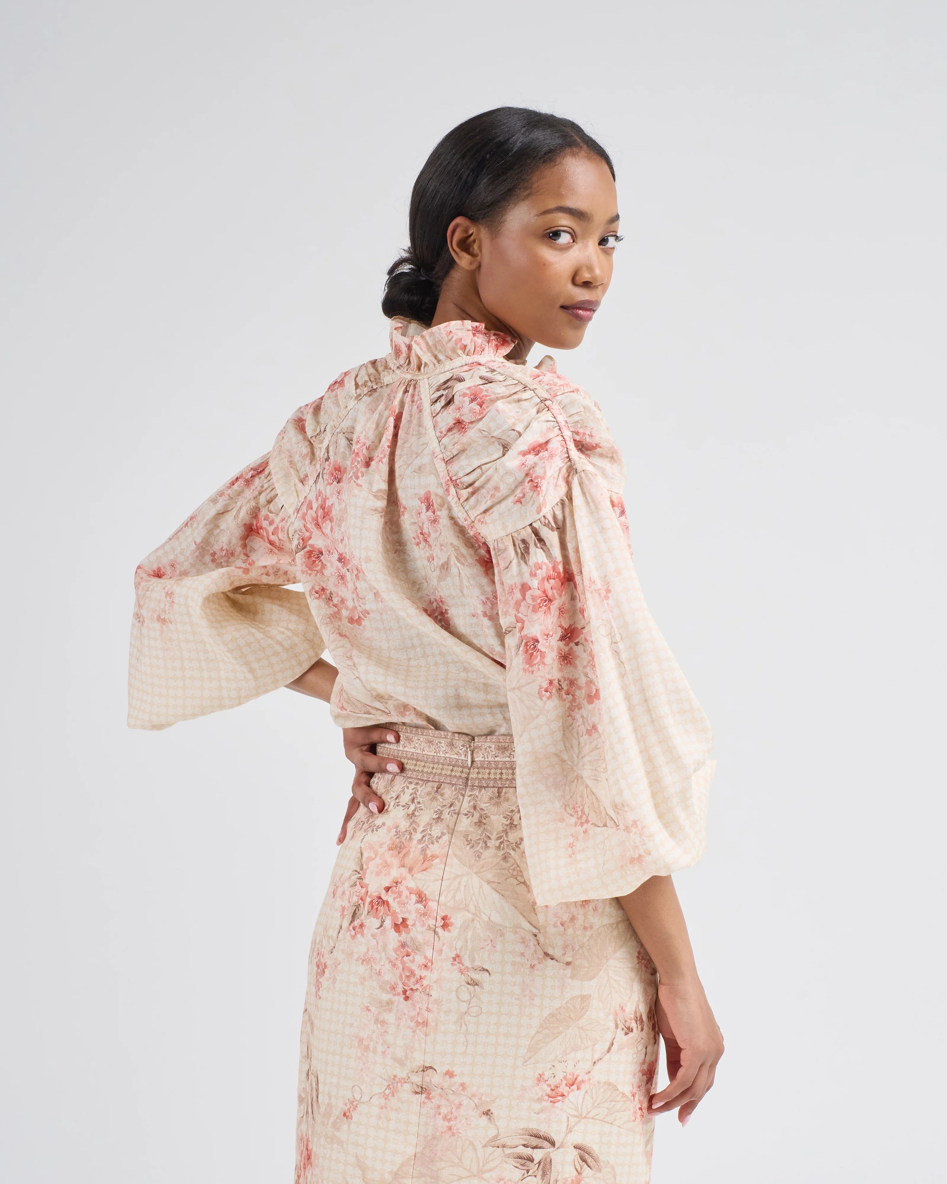 illuminate billow blouse - Image 4