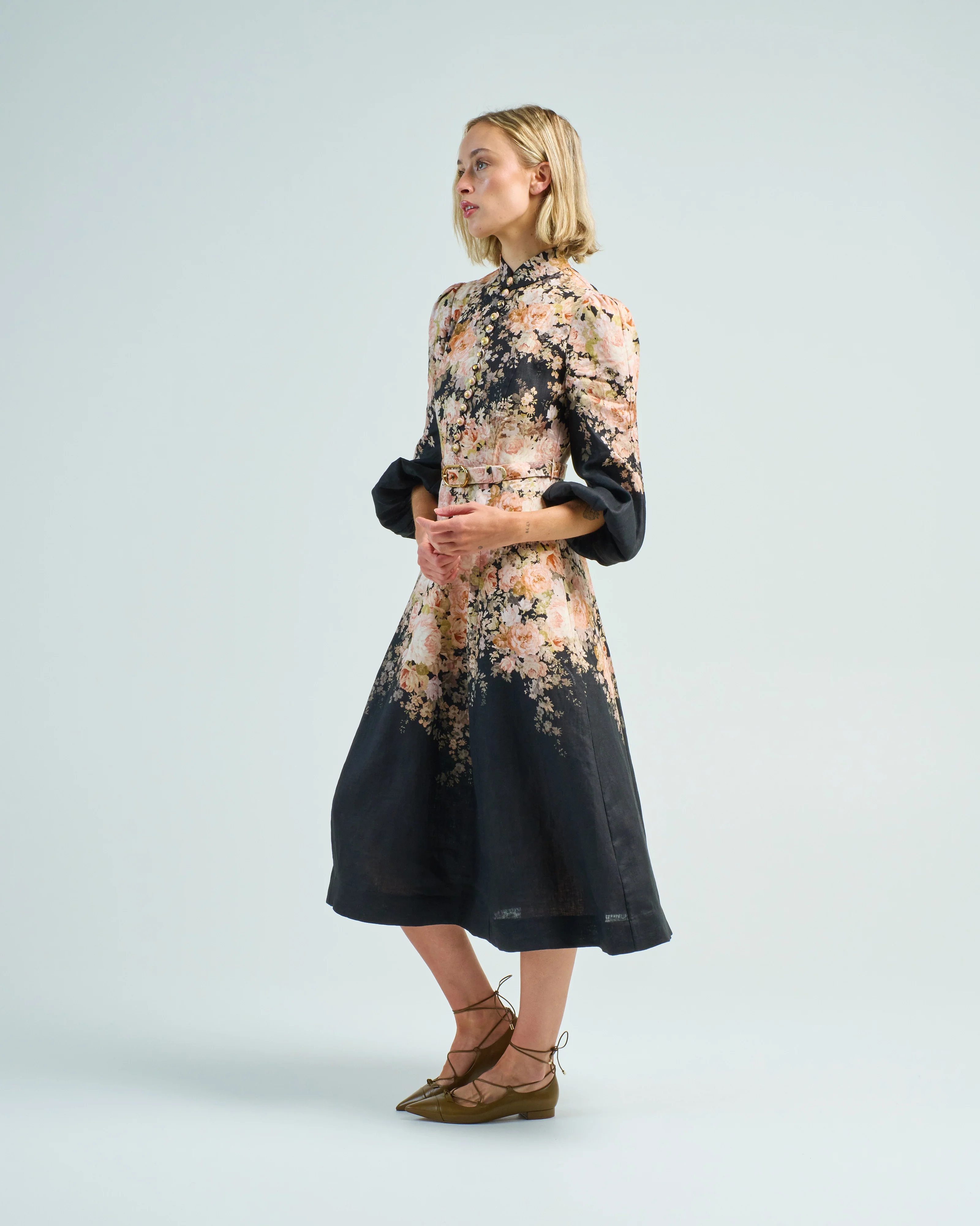 illustration buttoned midi - Image 4