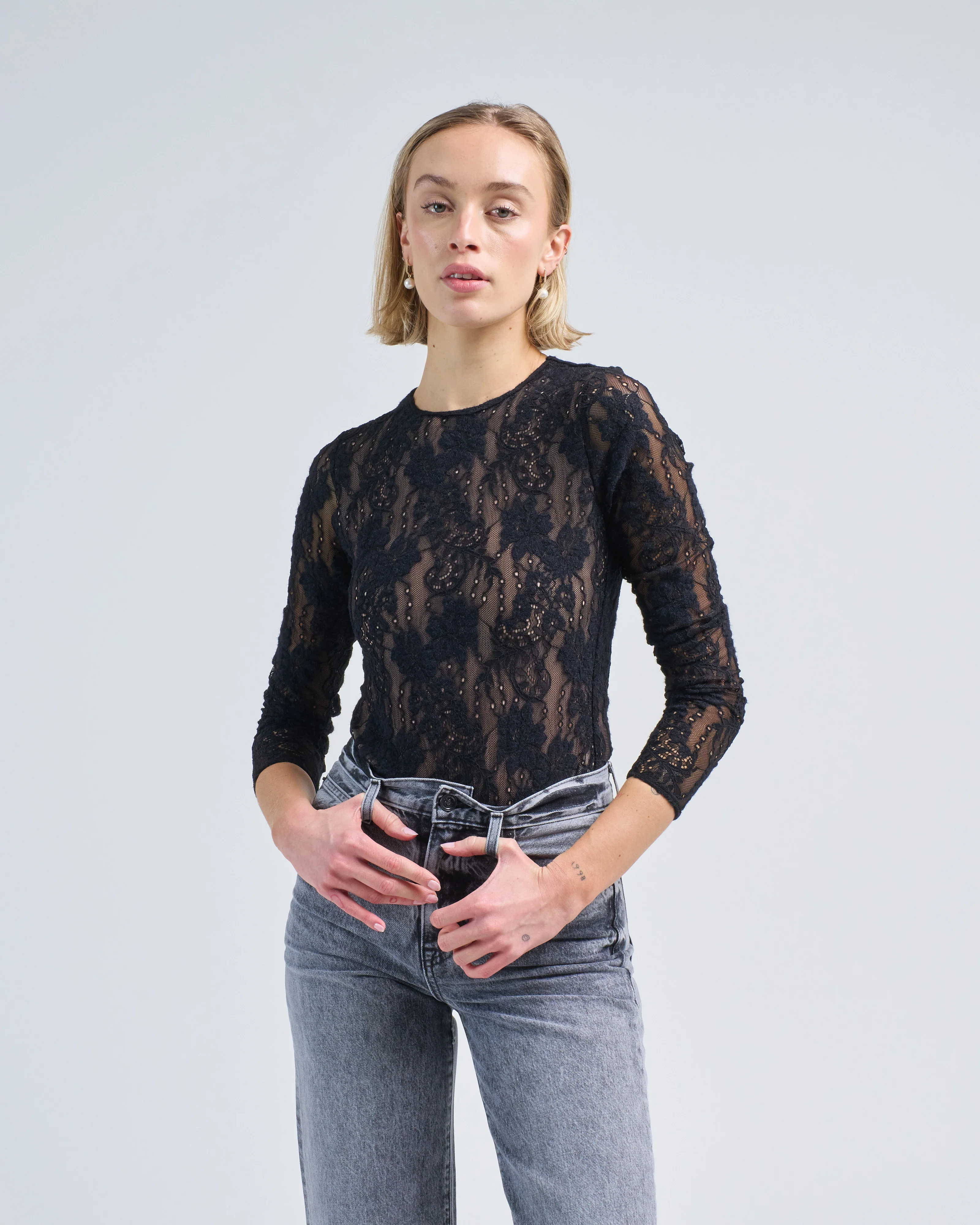 lace bodysuit - Image 3