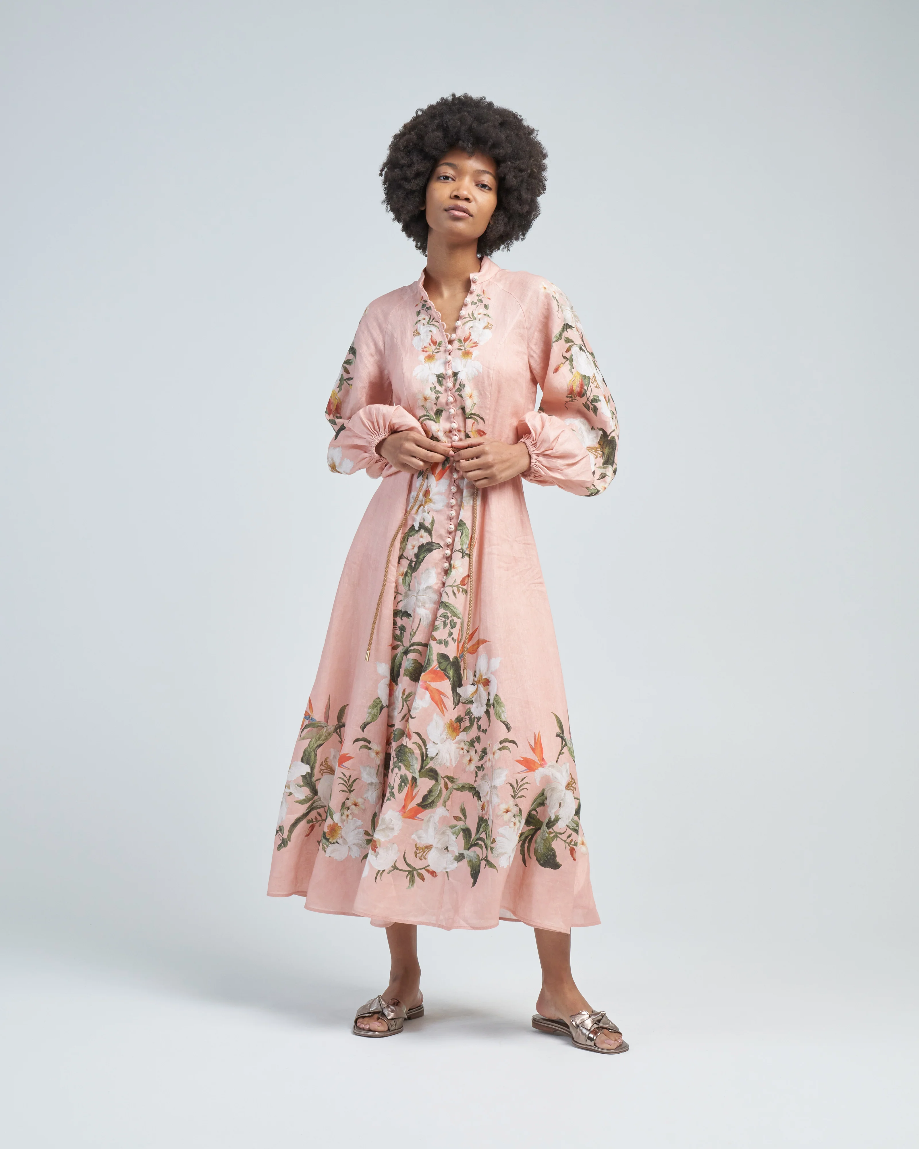 lexi billow long dress - Image 3