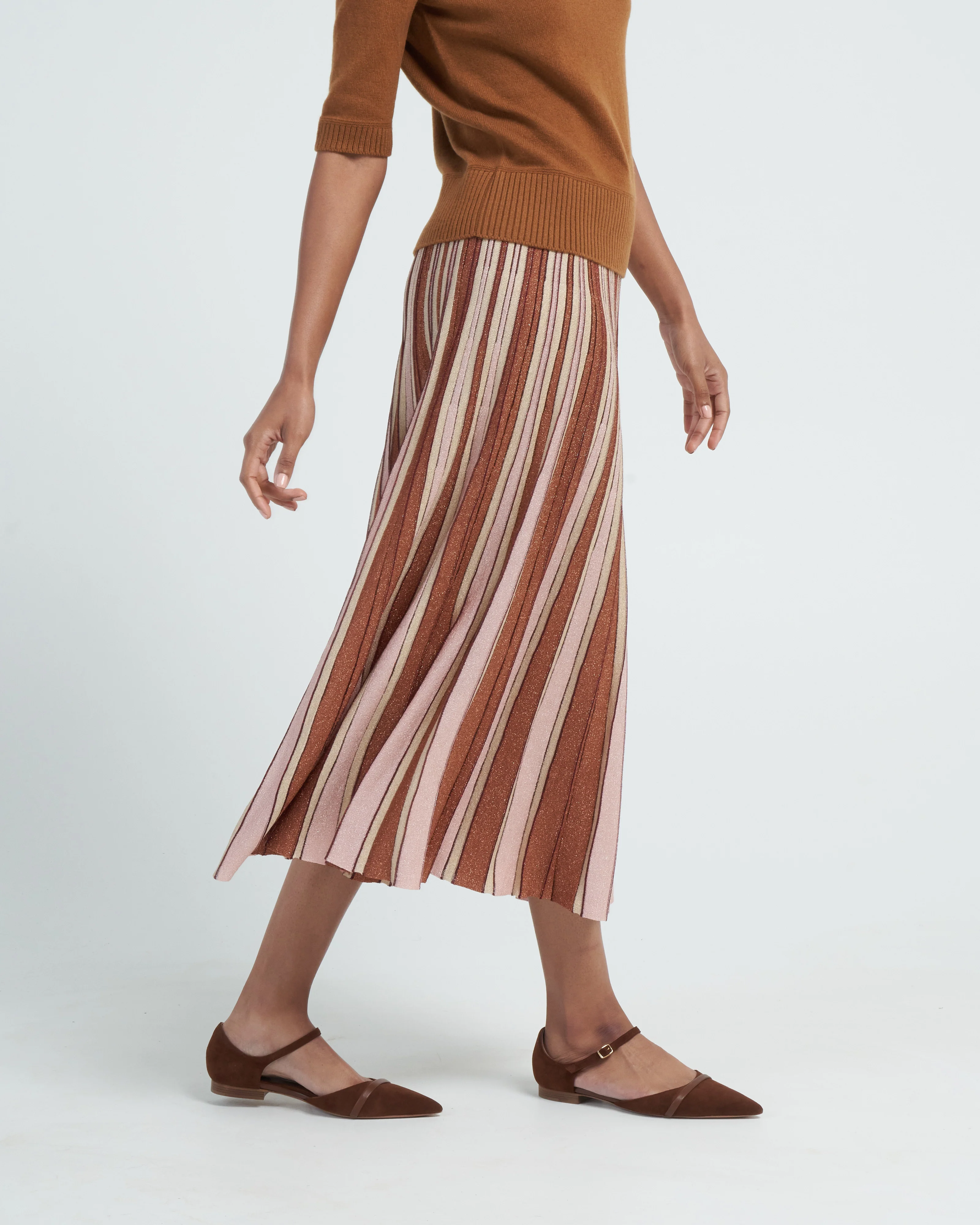 luminosity lurex stripe skirt - multi - Image 3