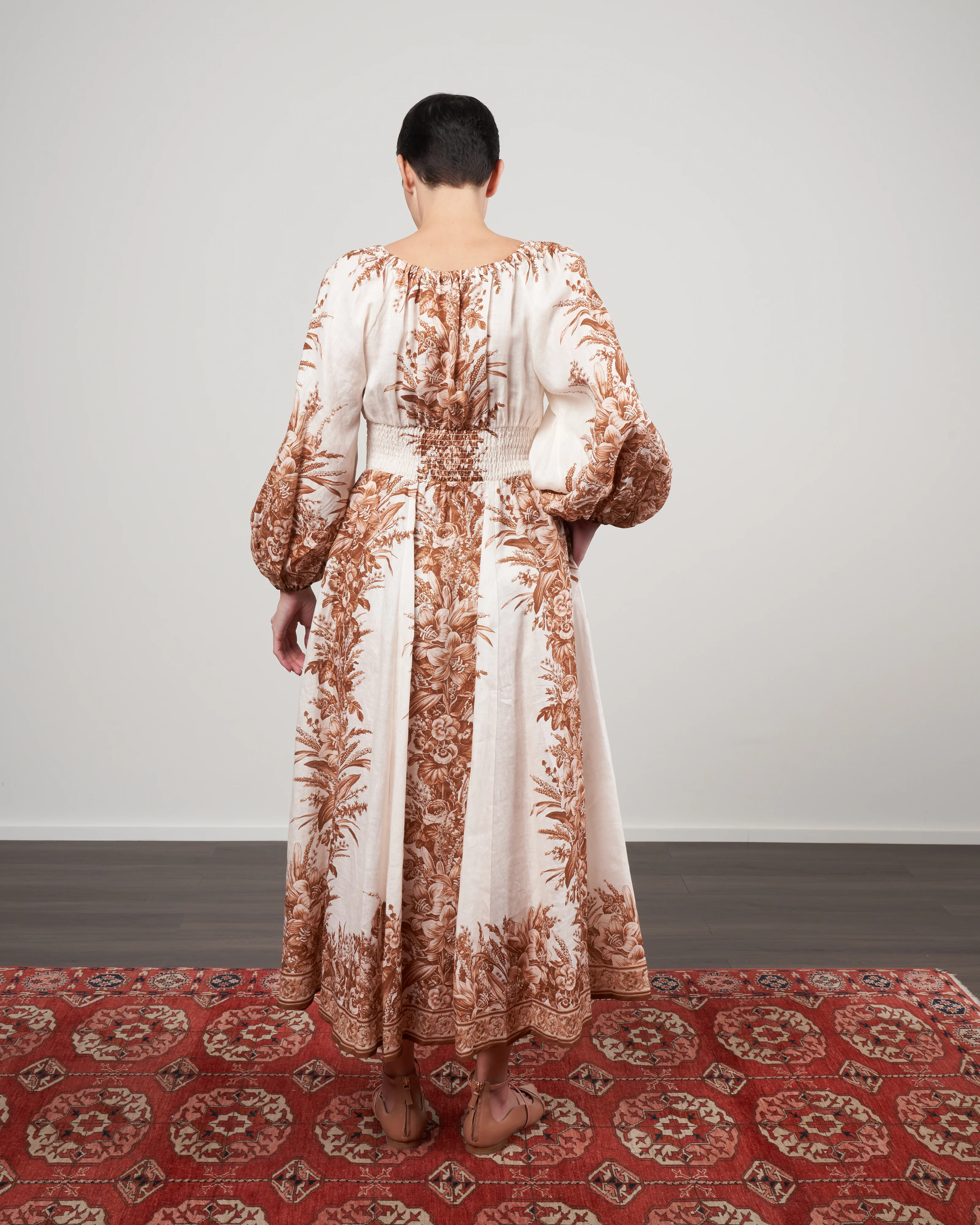 moonshine scoop long dress - caramel lily - Image 3