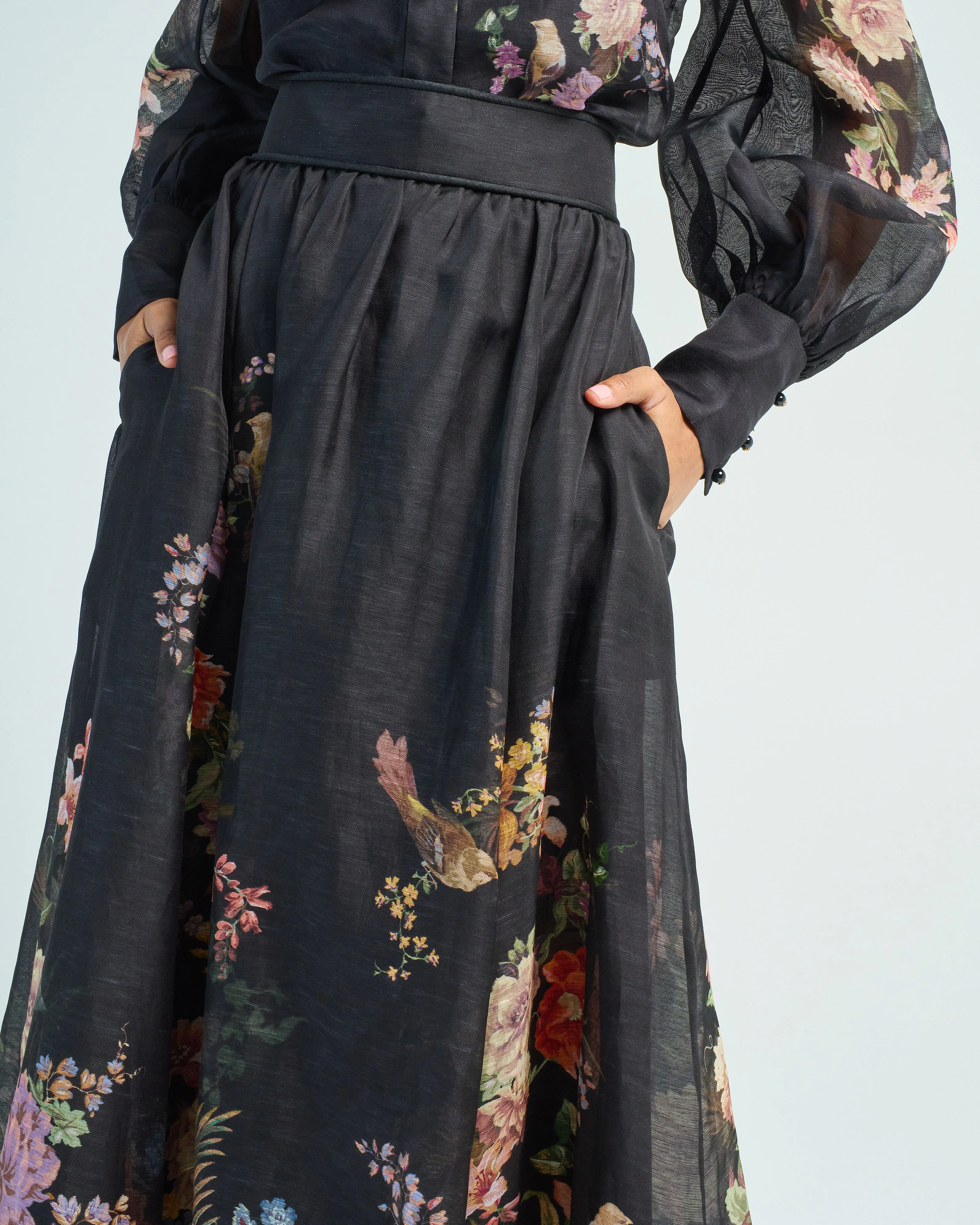 pavilion gathered midi skirt - Image 5