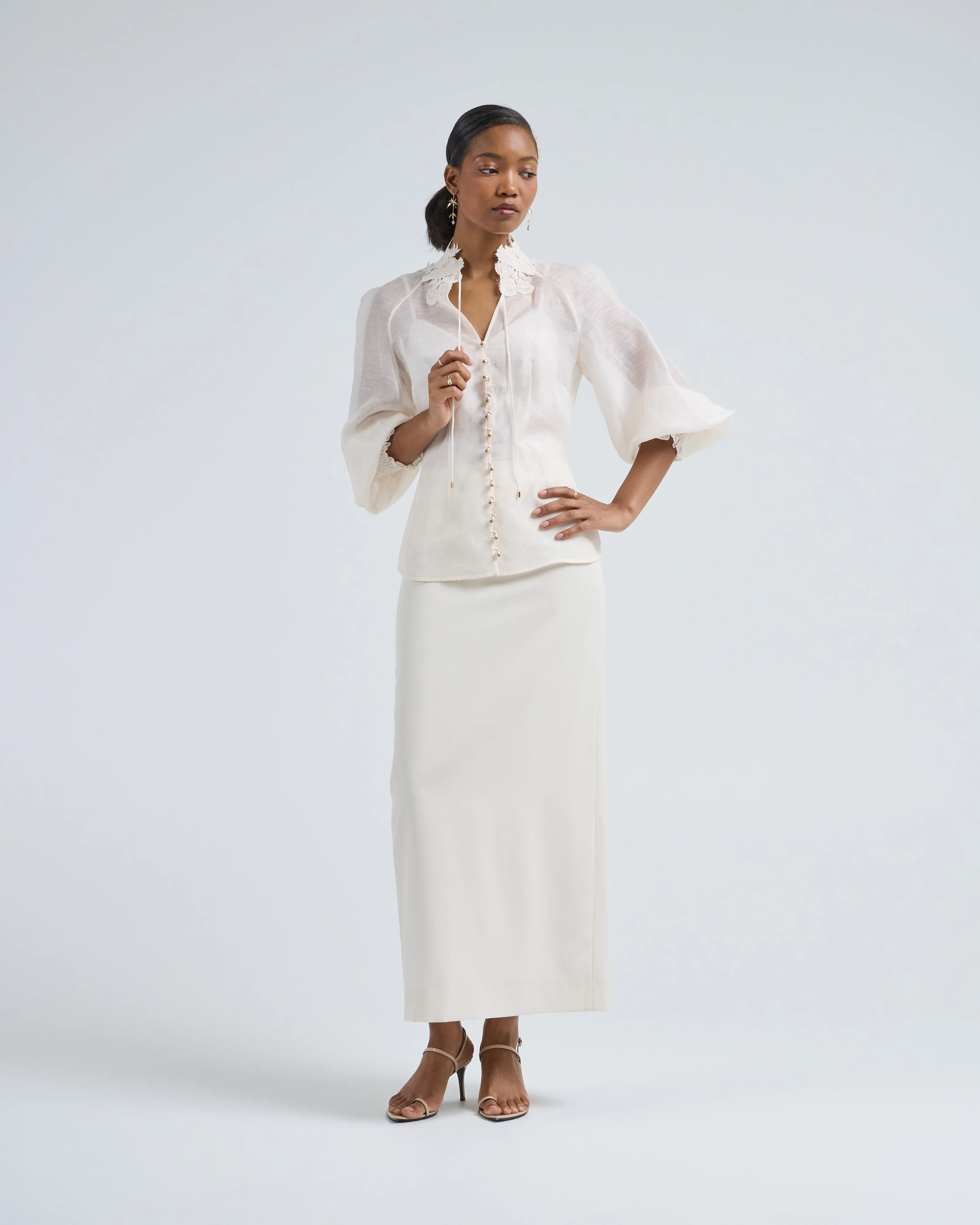 rebellion collared blouse - Image 3