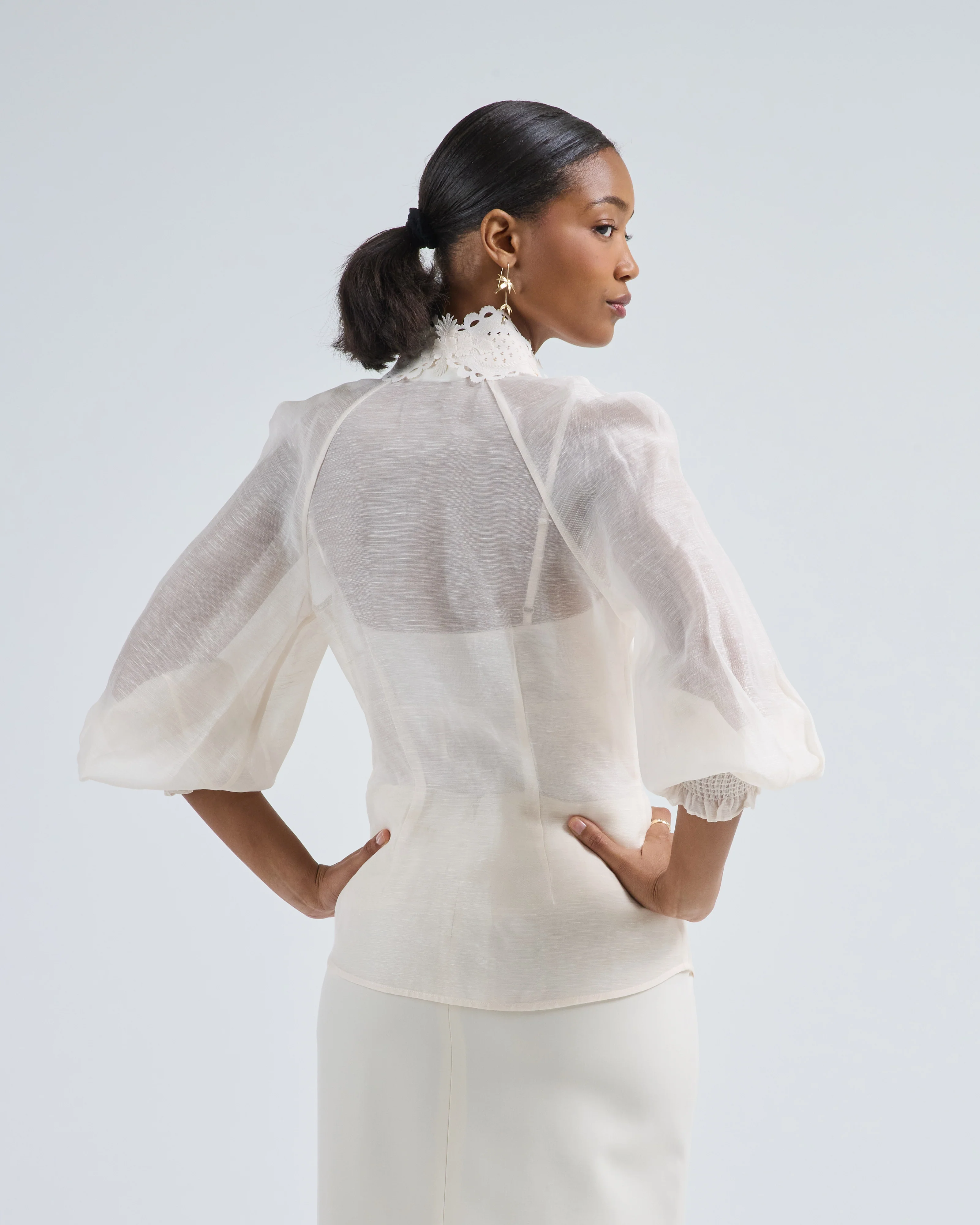 rebellion collared blouse - Image 5
