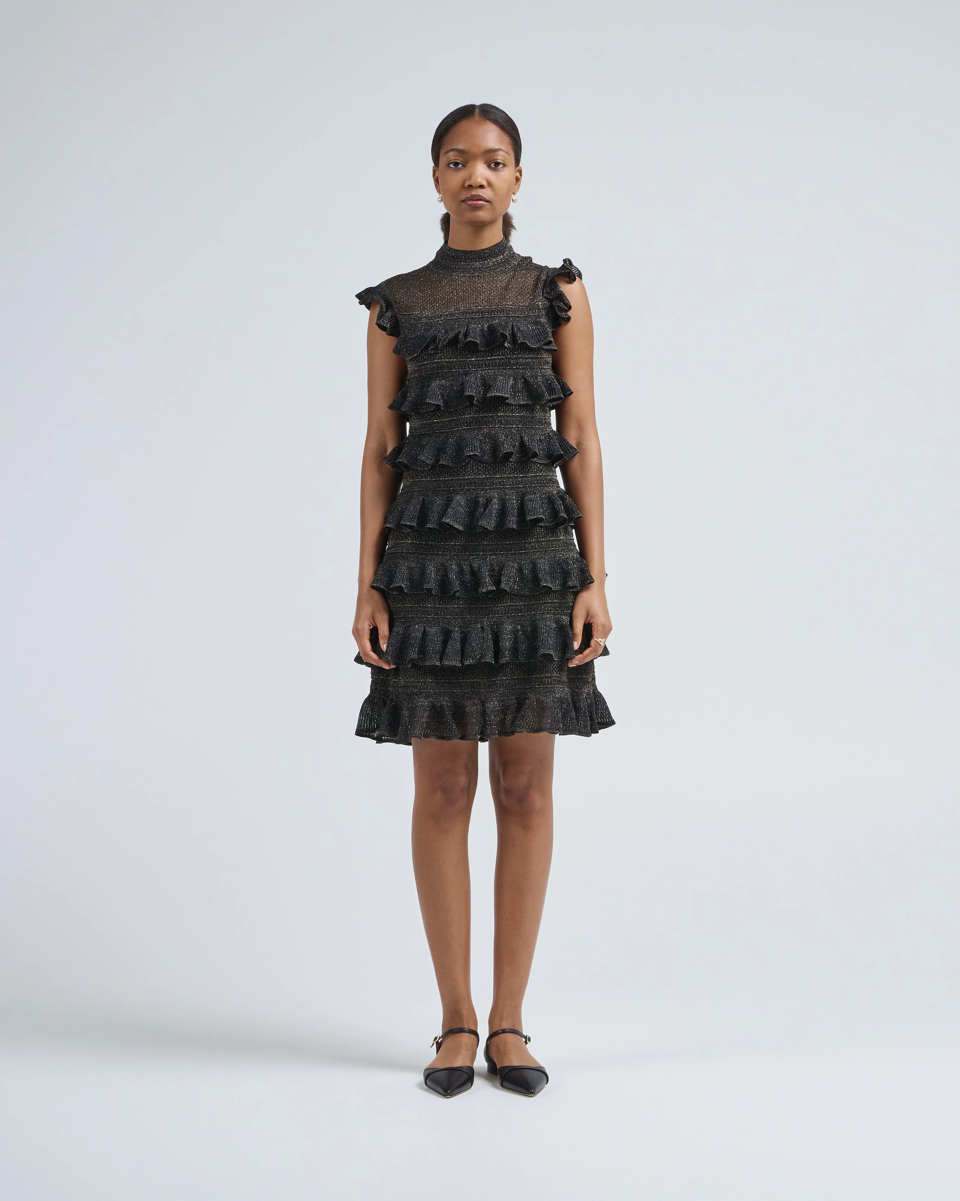 rebellion frill mini dress - Image 4
