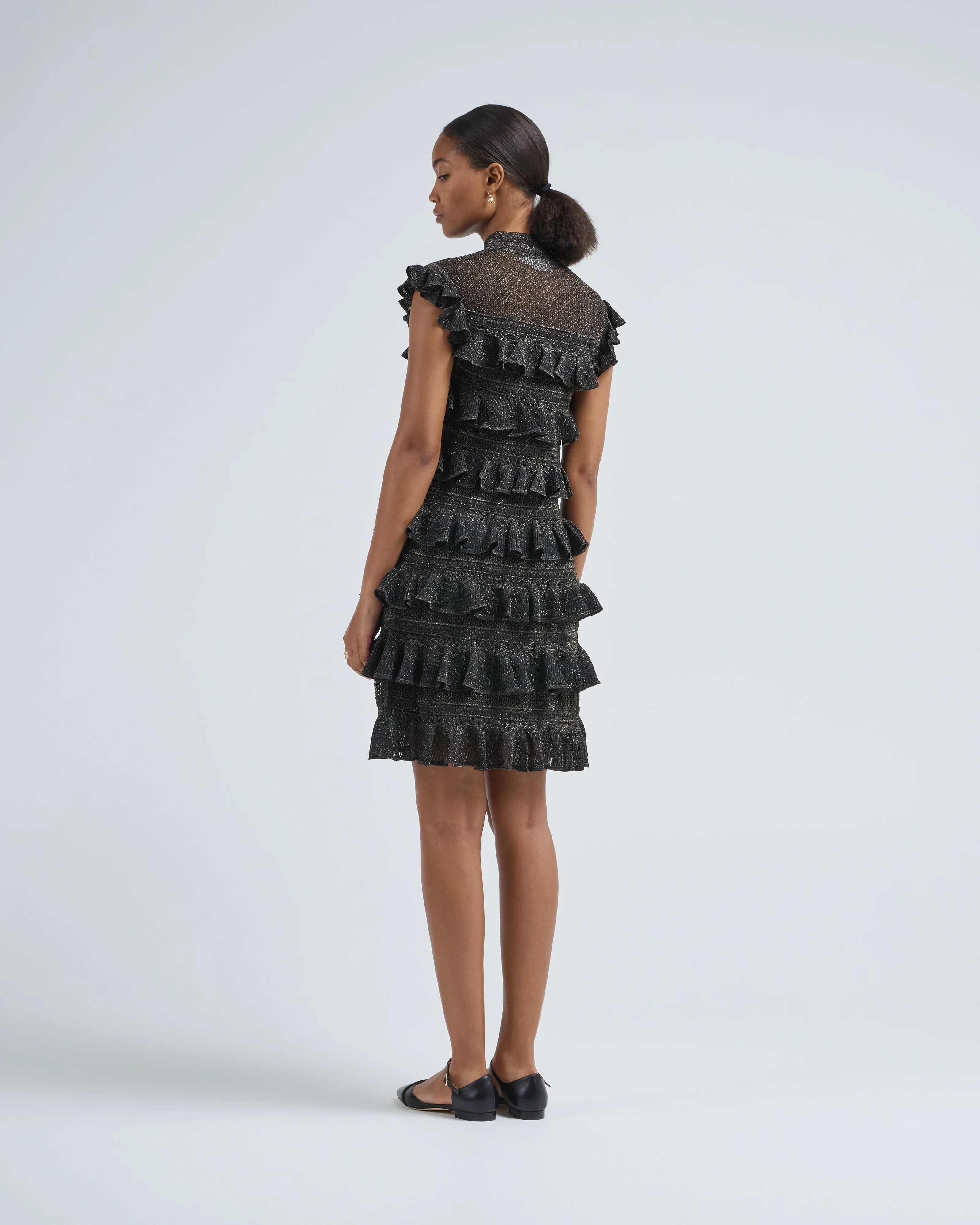 rebellion frill mini dress - Image 5