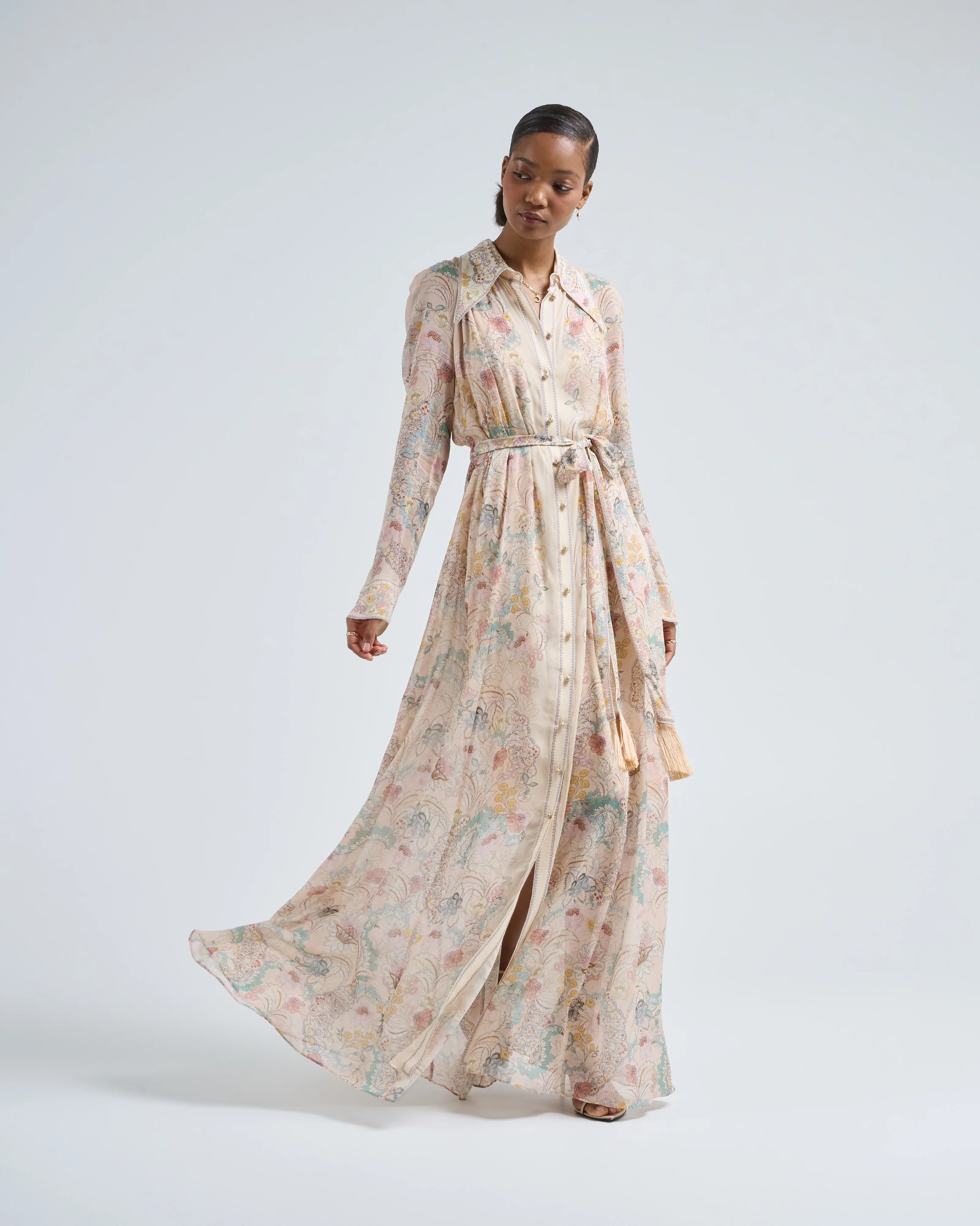 rebellion pussybow shirt dress - Image 2