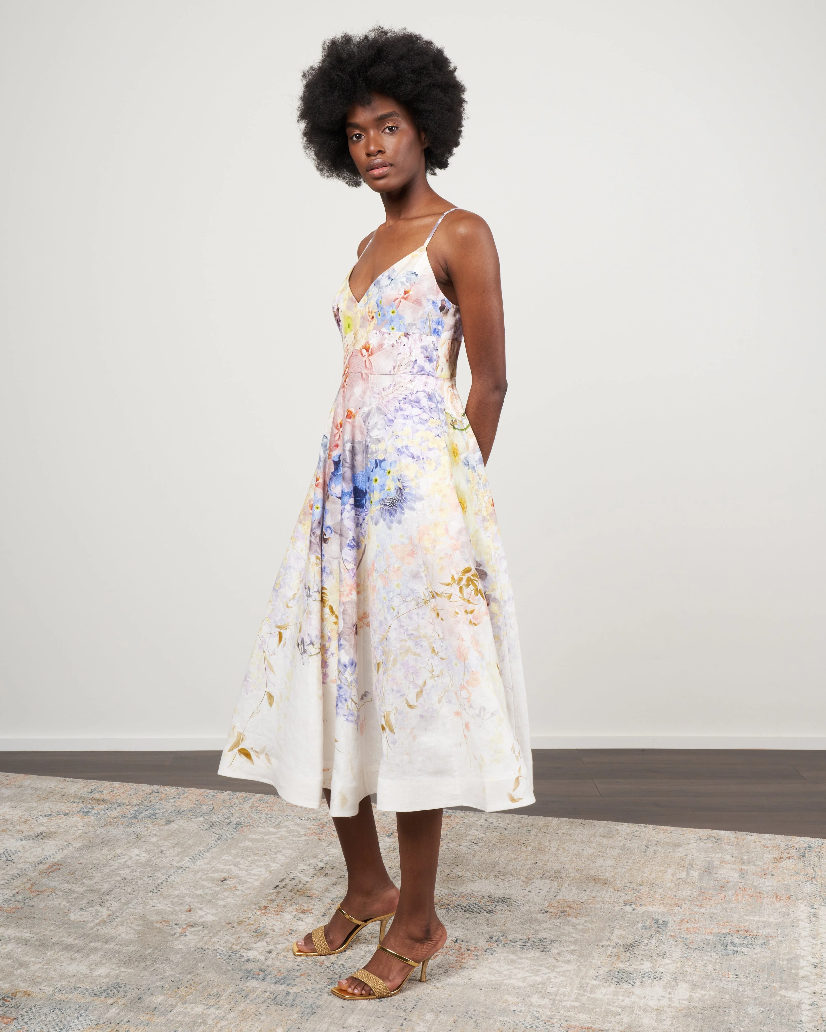 rhythmic picnic dress - citrus garden - Image 2