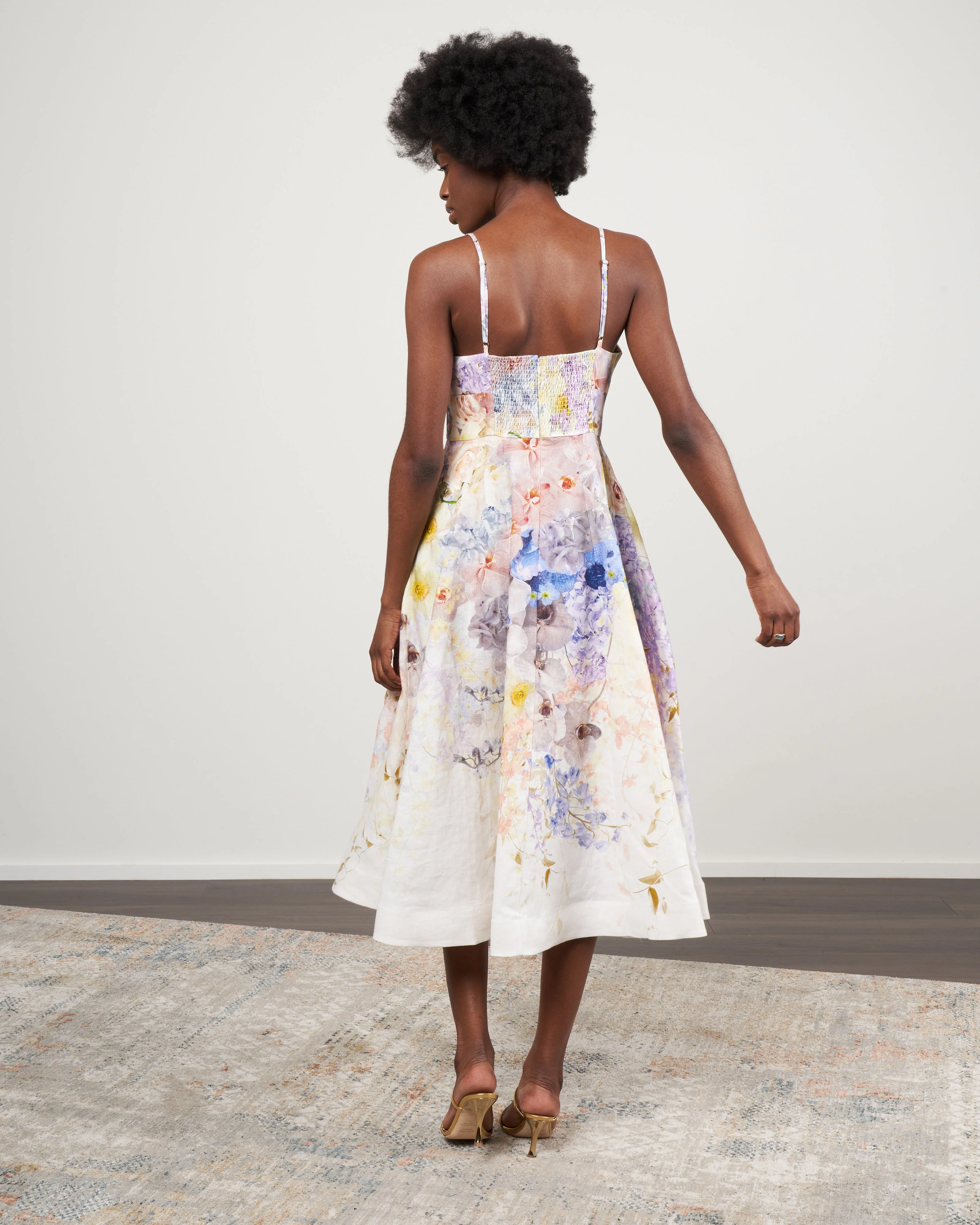 rhythmic picnic dress - citrus garden - Image 3