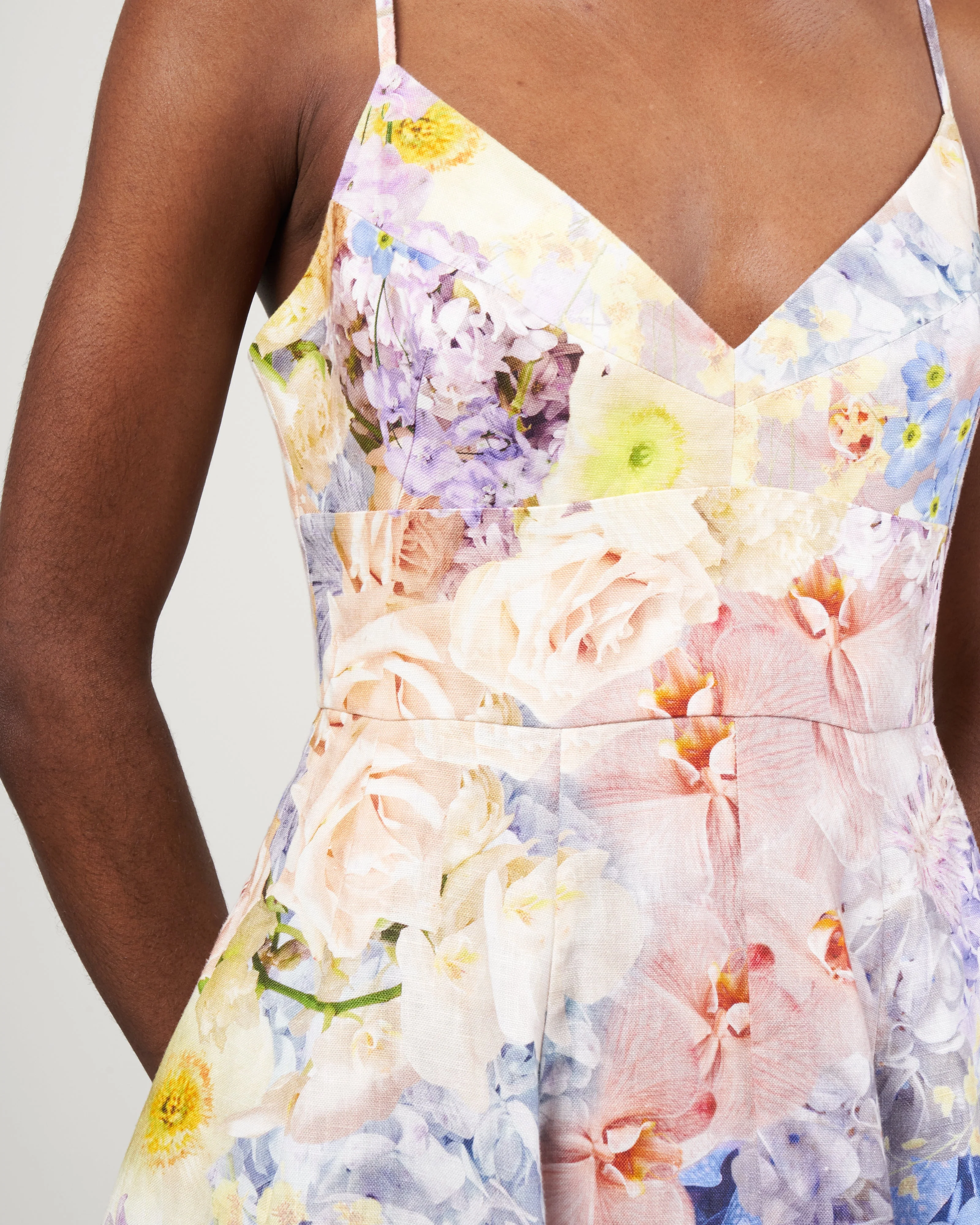 rhythmic picnic dress - citrus garden - Image 4