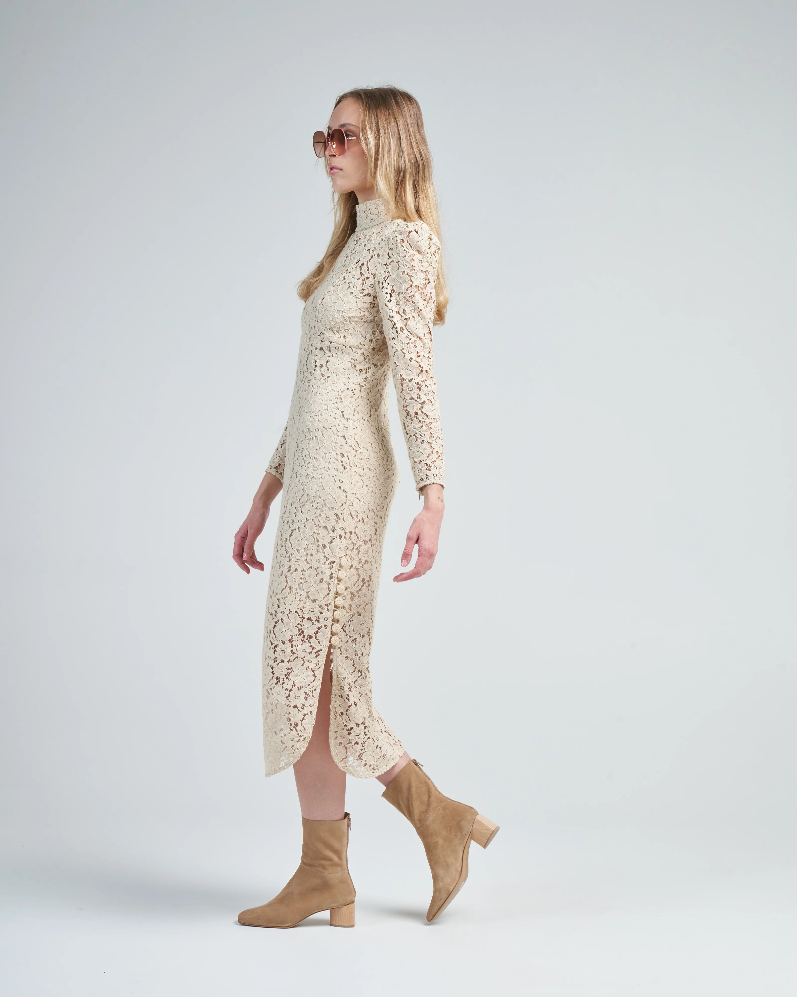 sensory lace midi dress - Image 3