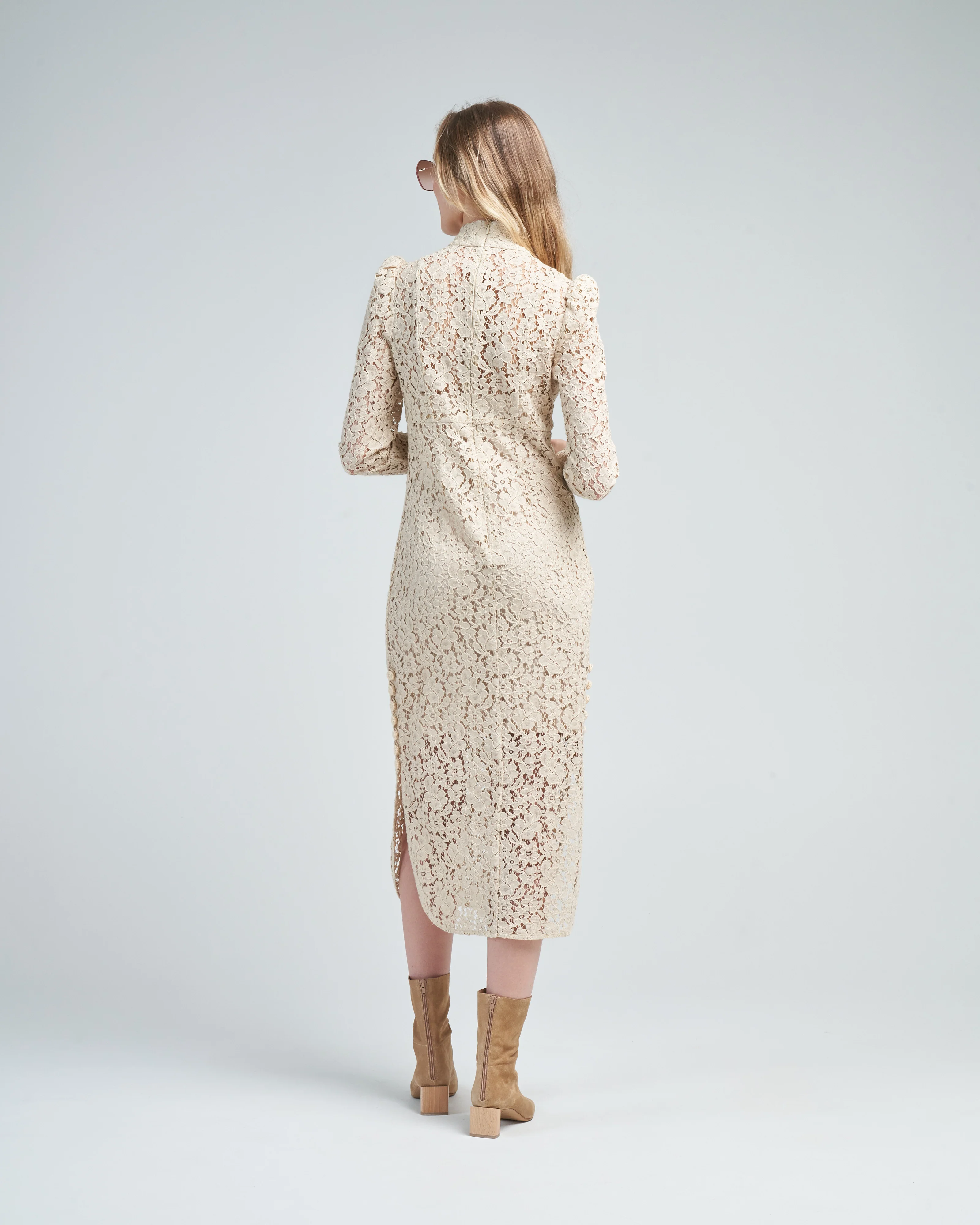 sensory lace midi dress - Image 4