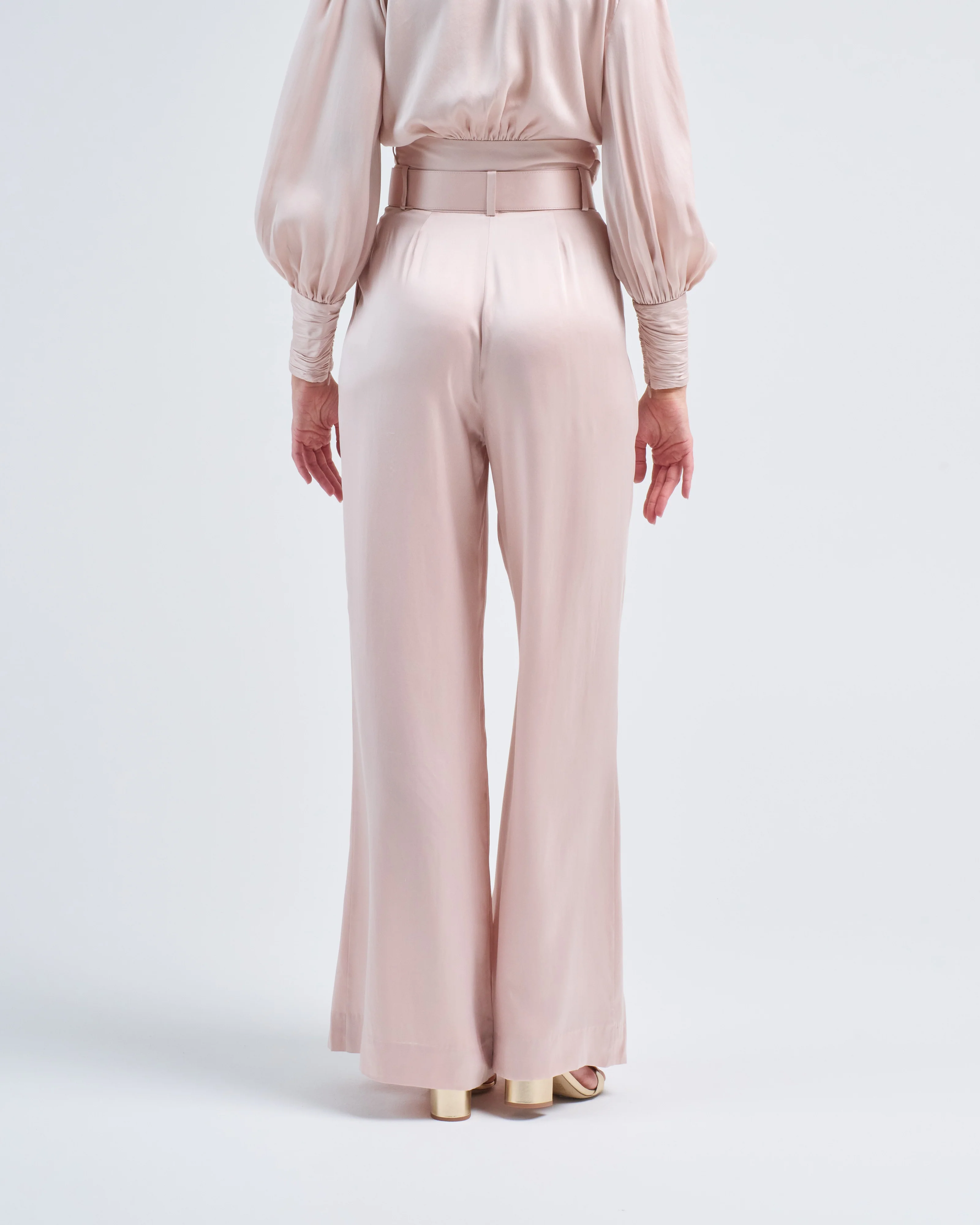 silk tuck pant - Image 5