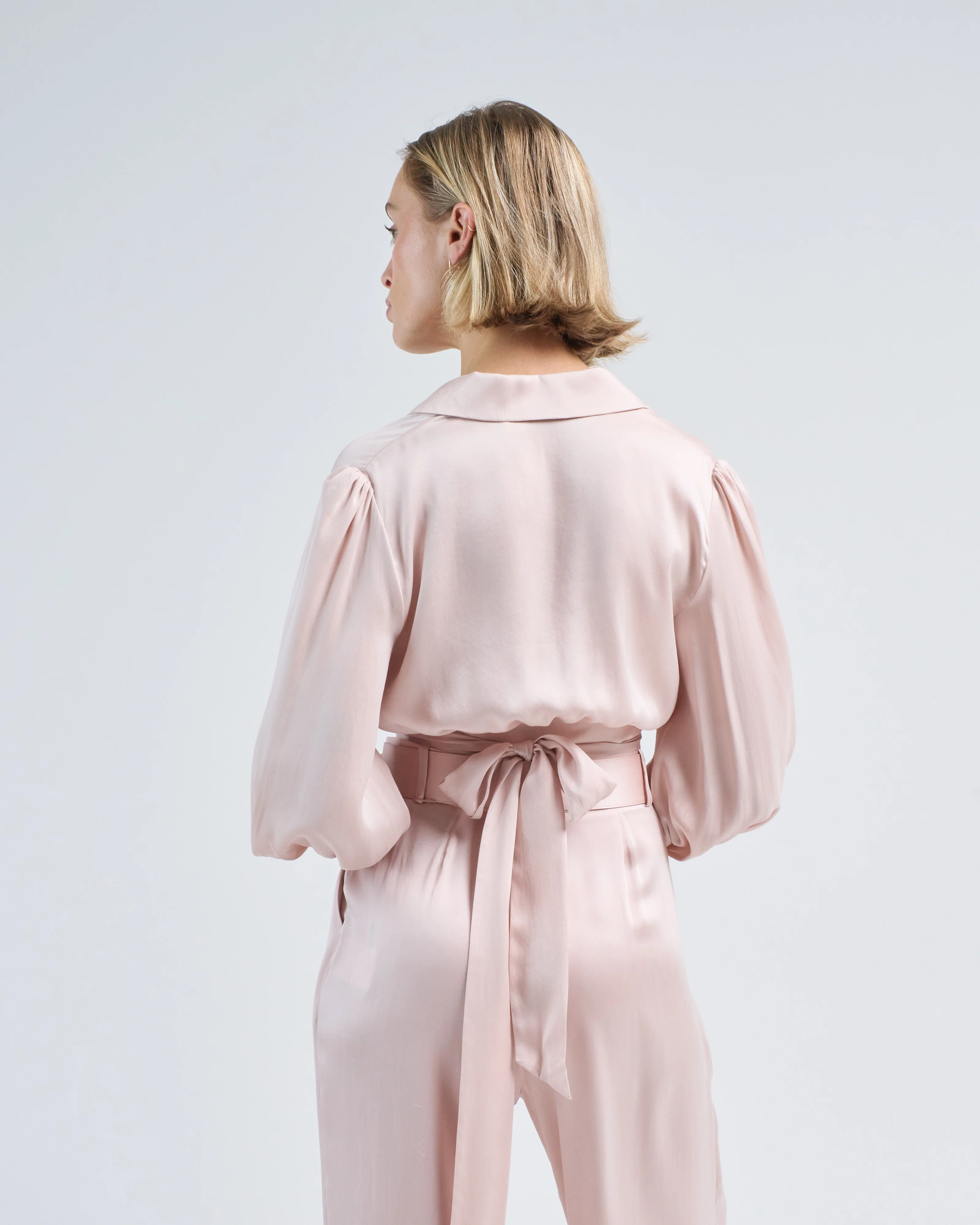 silk wrap top - Image 5