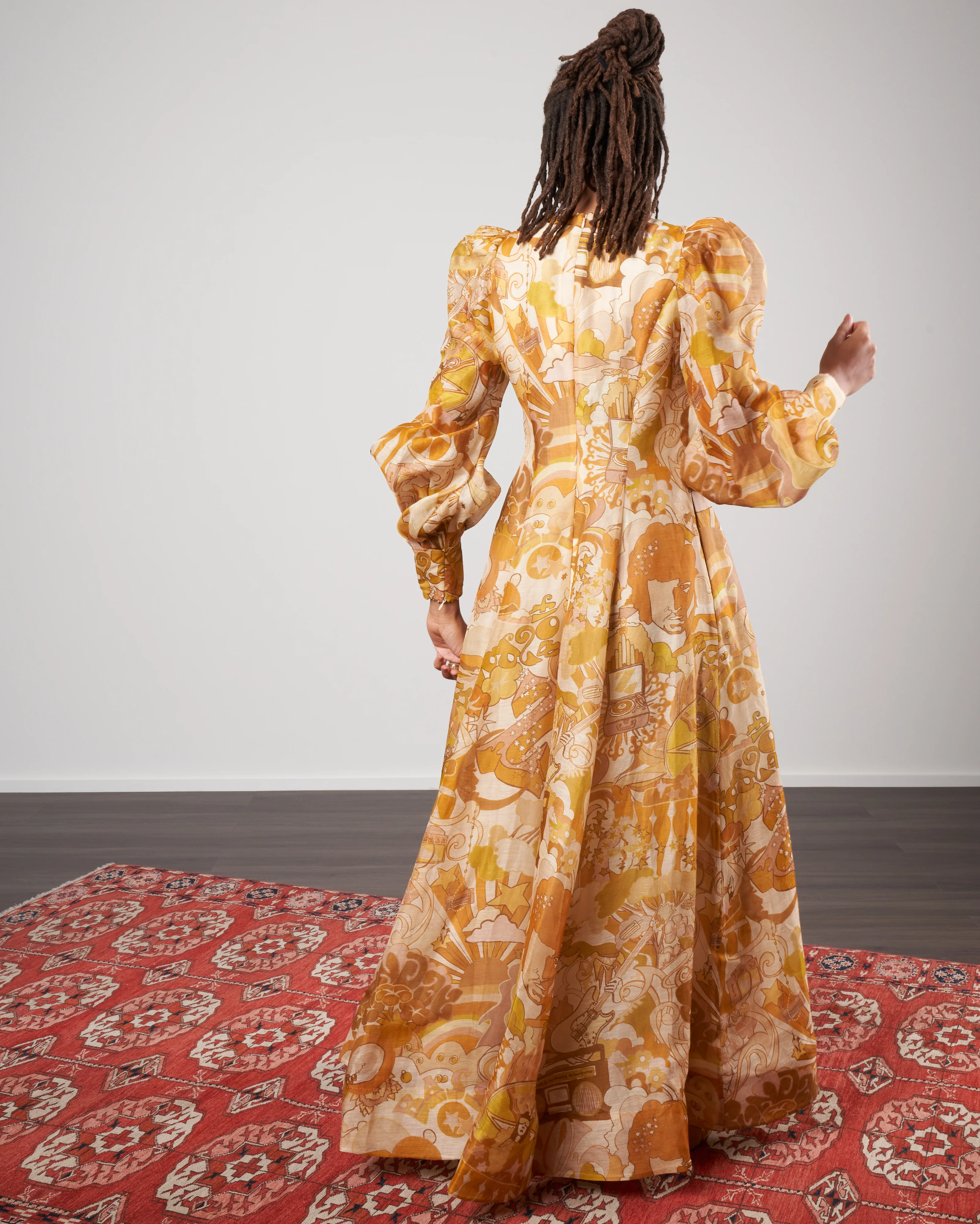 tempo honey collage gown - honey collage - Image 2