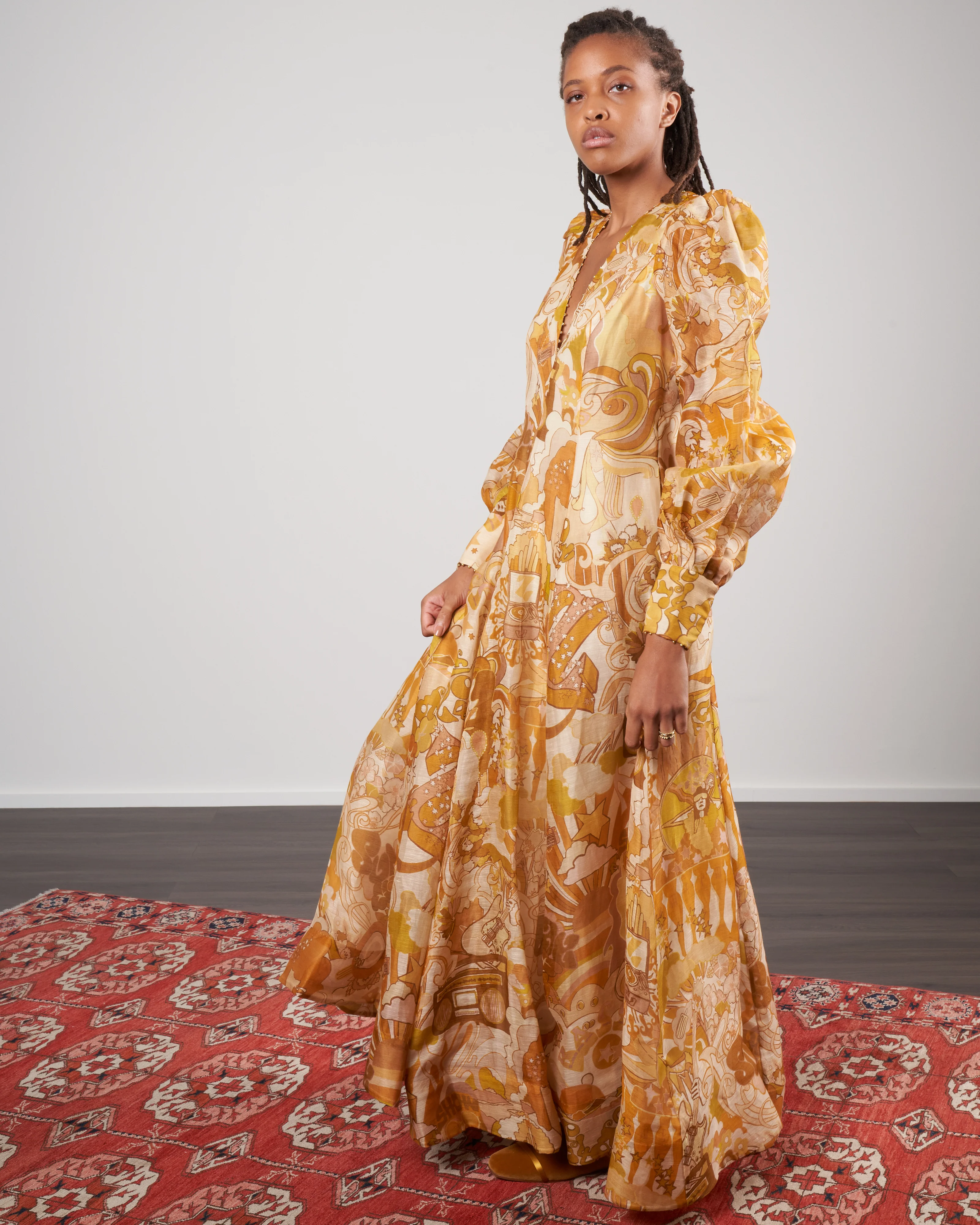 tempo honey collage gown - honey collage - Image 3