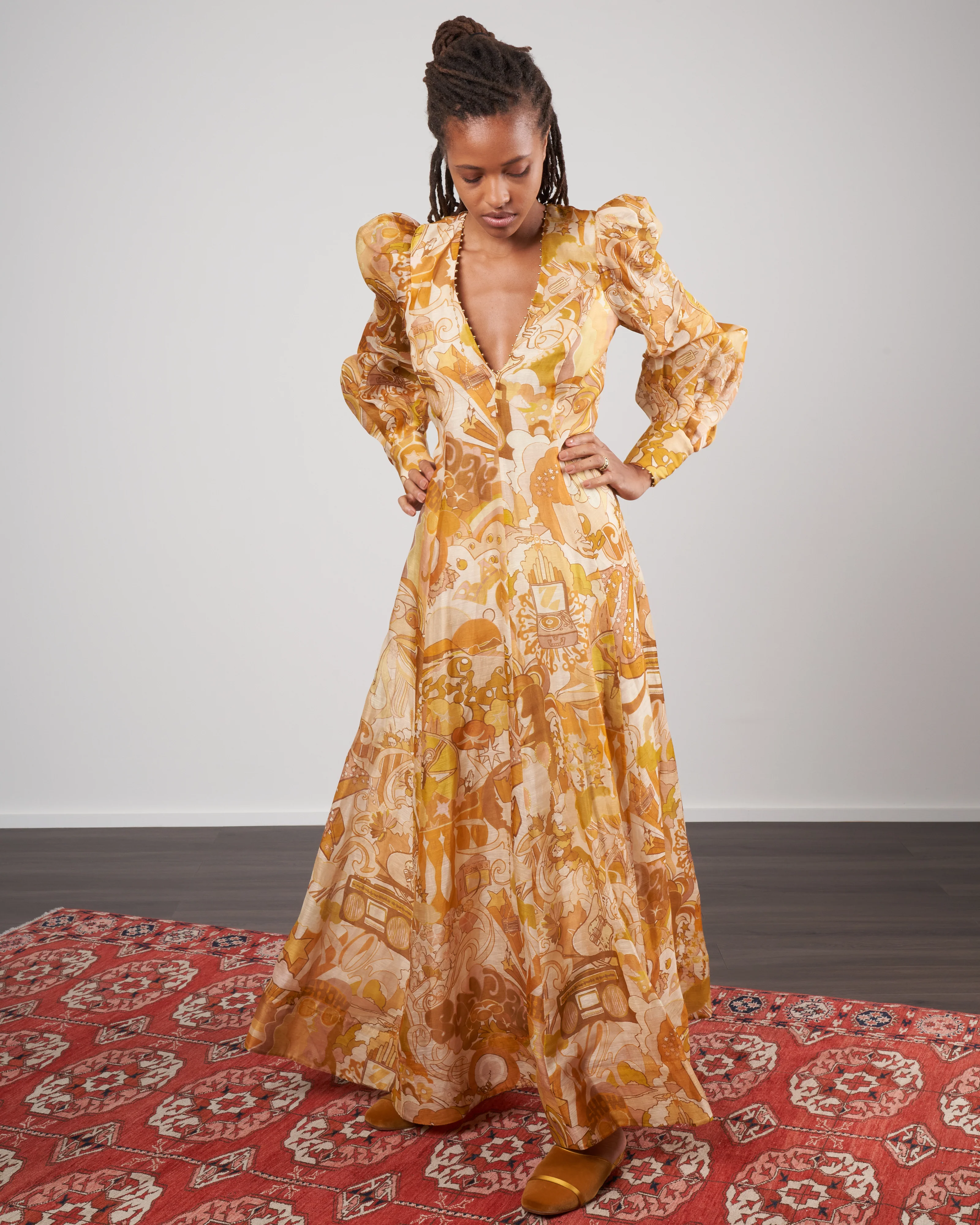 tempo honey collage gown - honey collage - Image 4