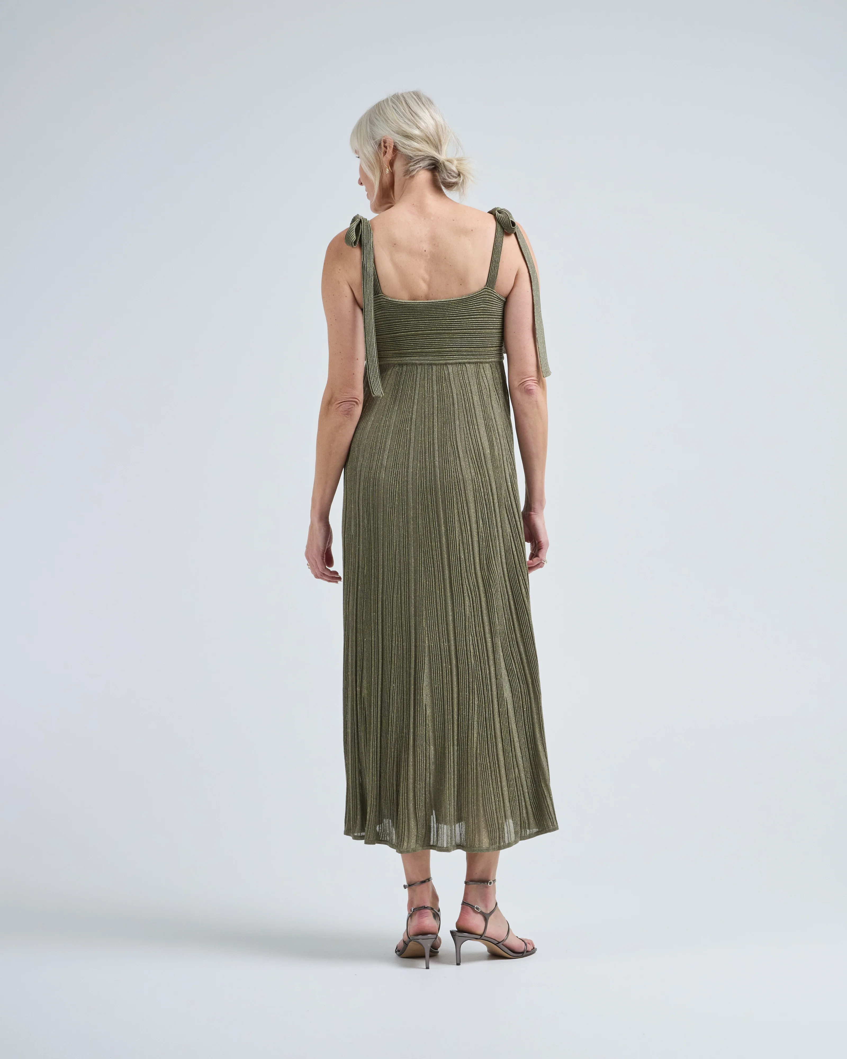 wanderlust metallic maxi dress - Image 3