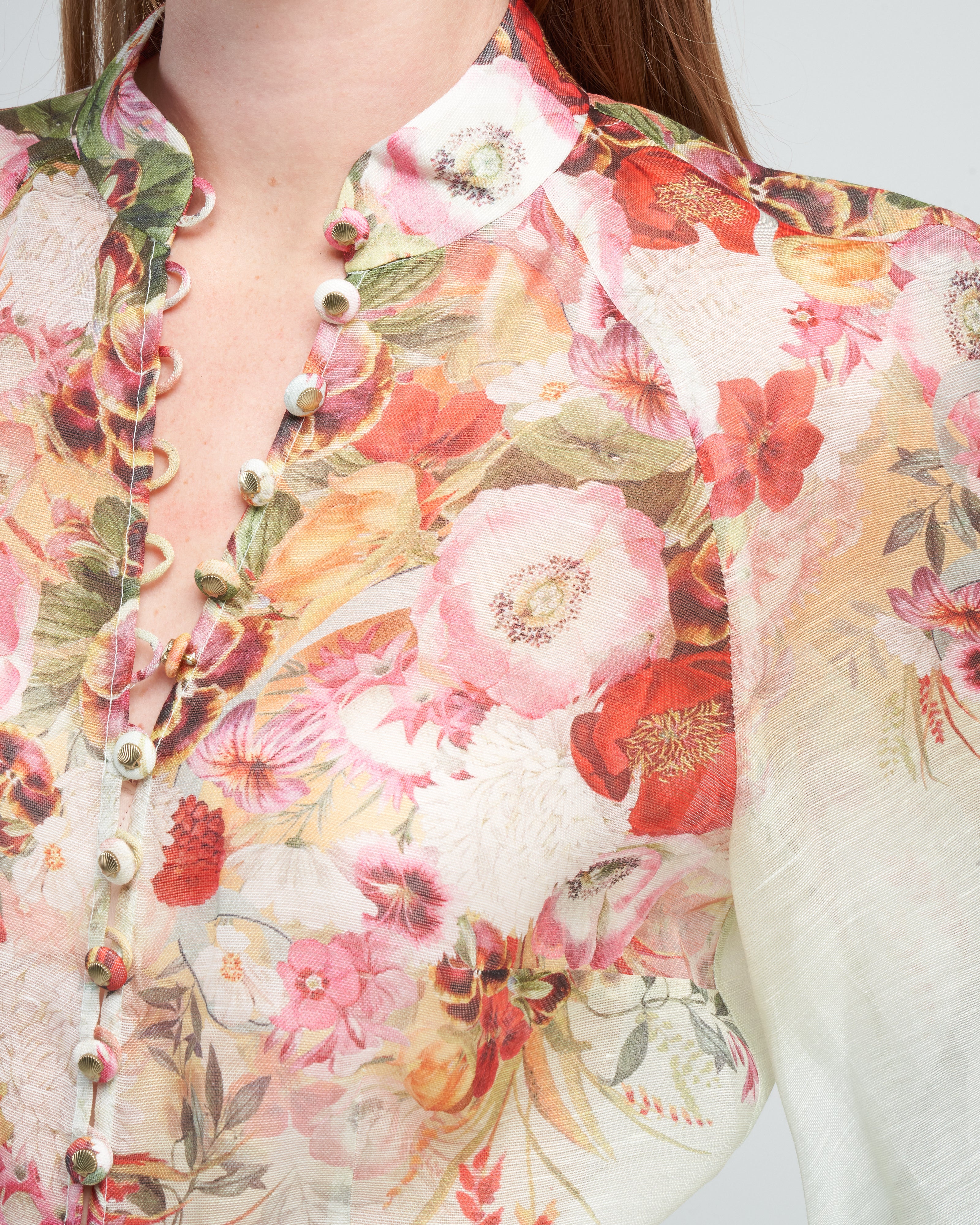 wonderland blouse - elka poppy print - Image 5