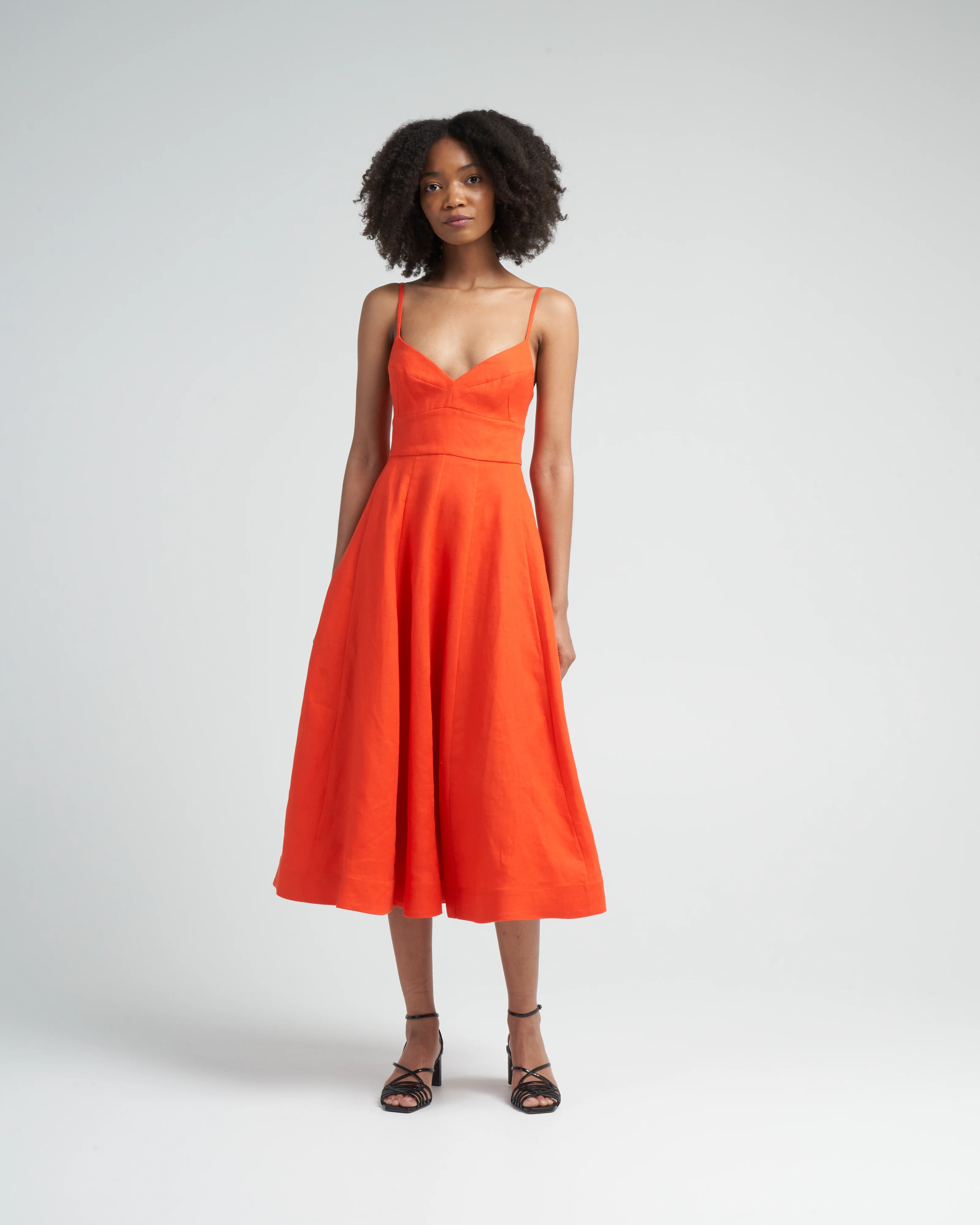 wonderland picnic dress - red - Image 2